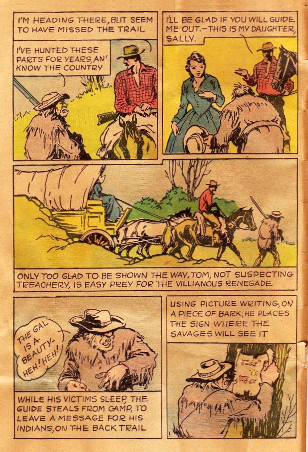Read online Western Picture Stories comic -  Issue #1 - 5