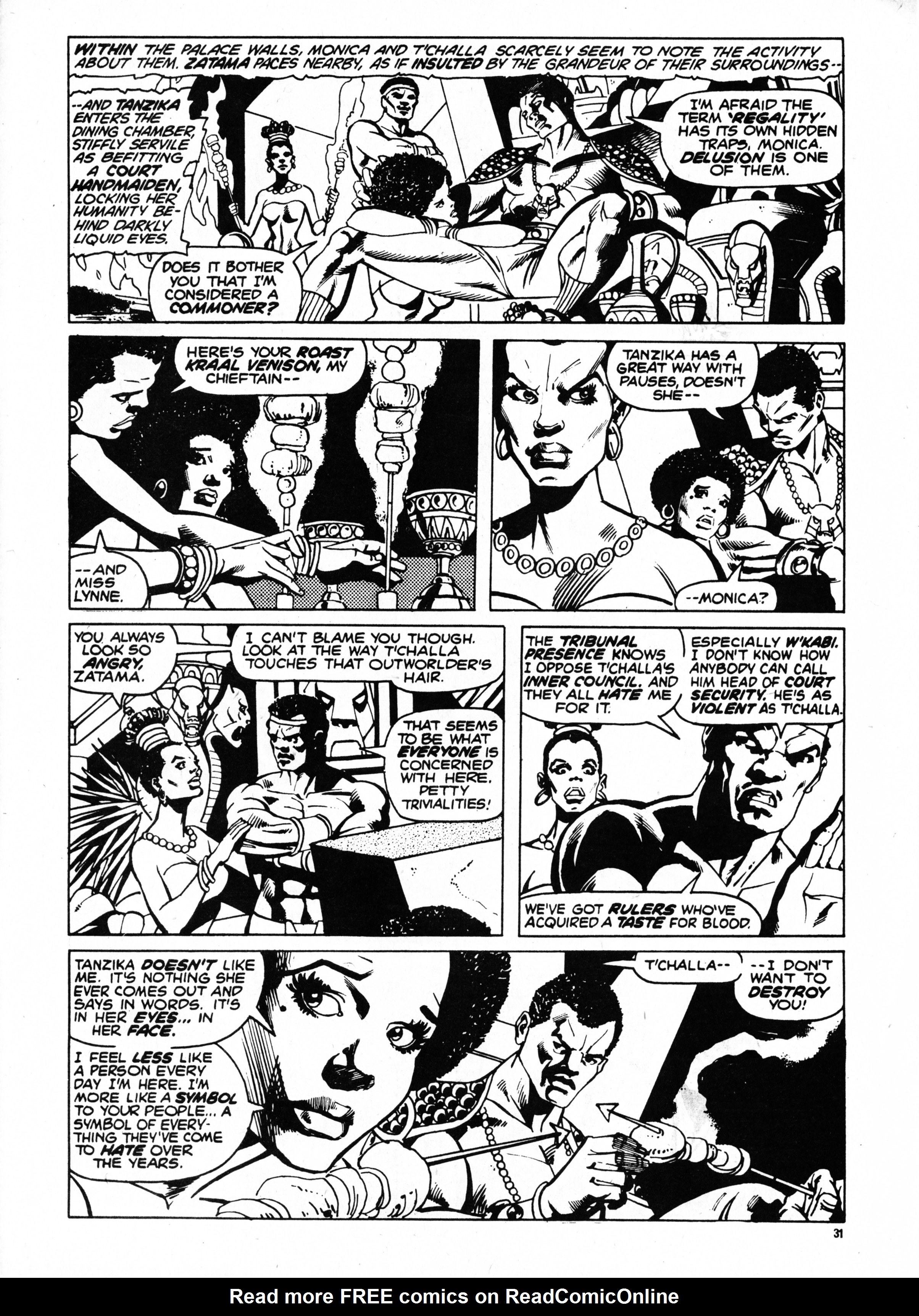 Read online Planet of the Apes (1974) comic -  Issue #64 - 31