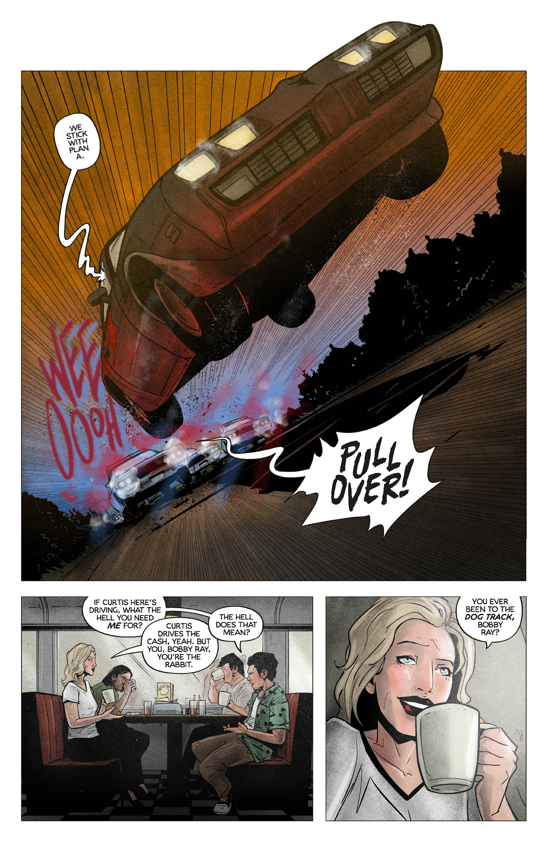 Read online Drive Like Hell comic -  Issue #1 - 6