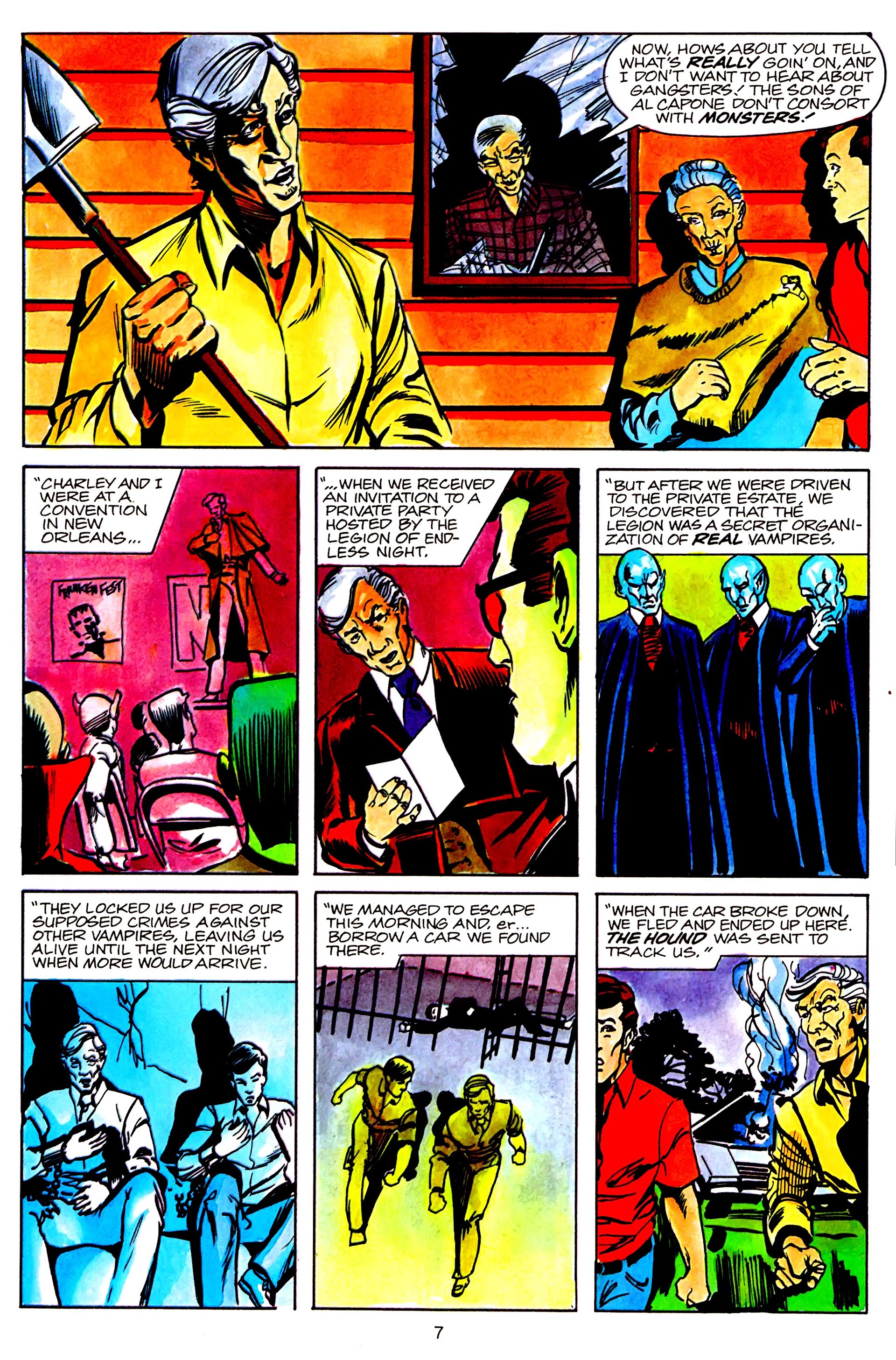 Read online Fright Night (1988) comic -  Issue #7 - 9