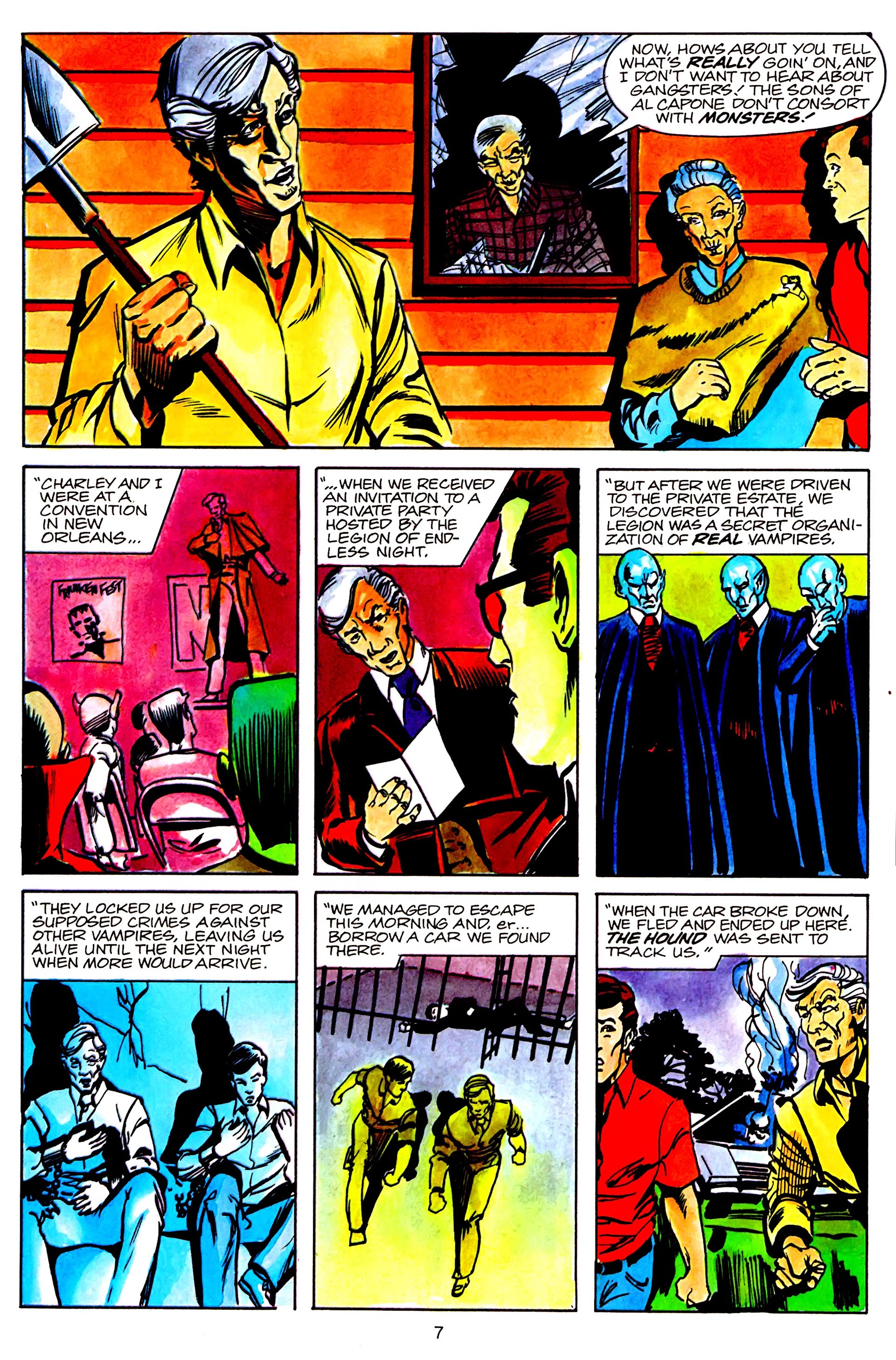 Read online Fright Night (1988) comic -  Issue #7 - 9