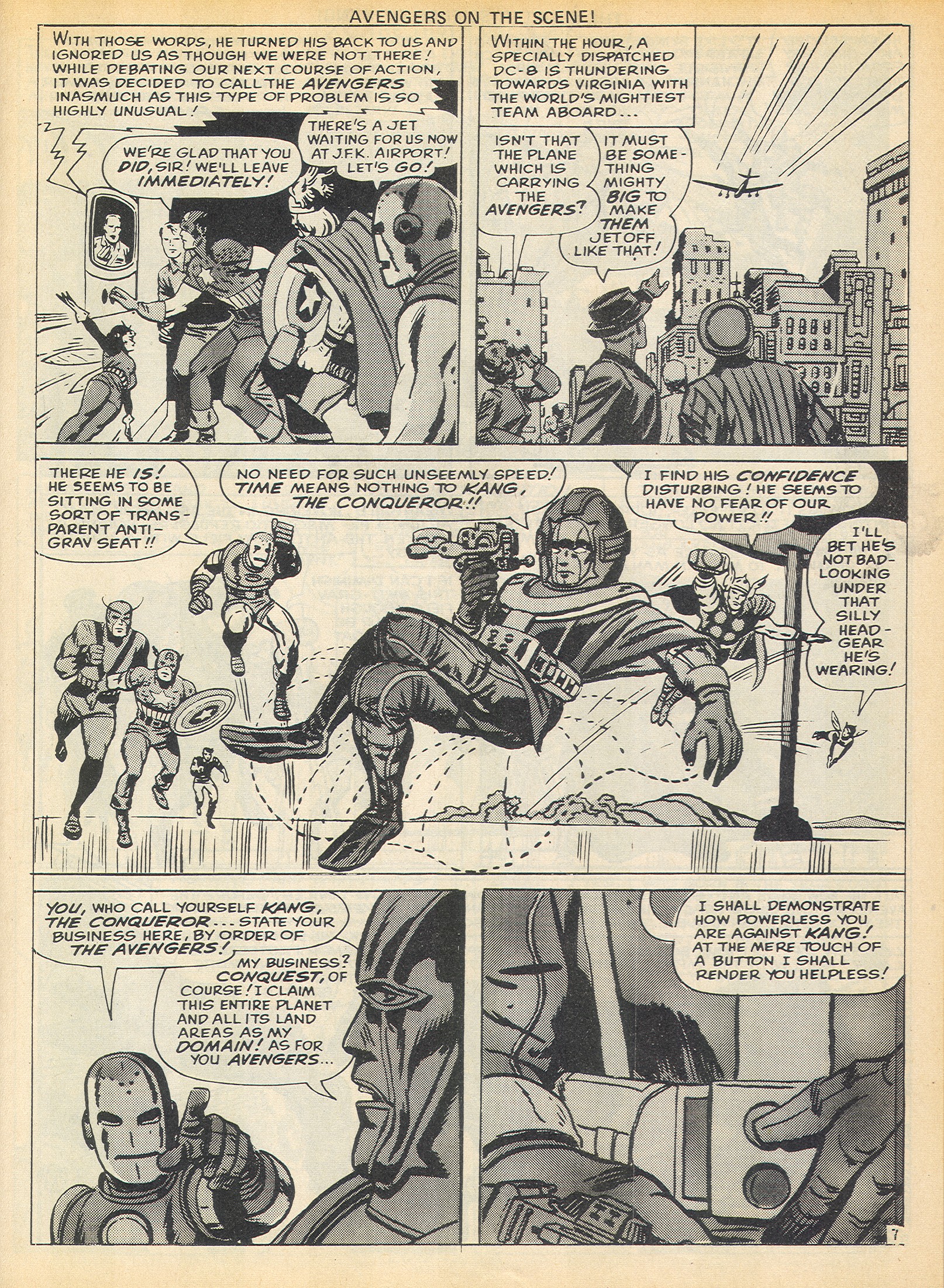 Read online The Avengers (1973) comic -  Issue #5 - 7