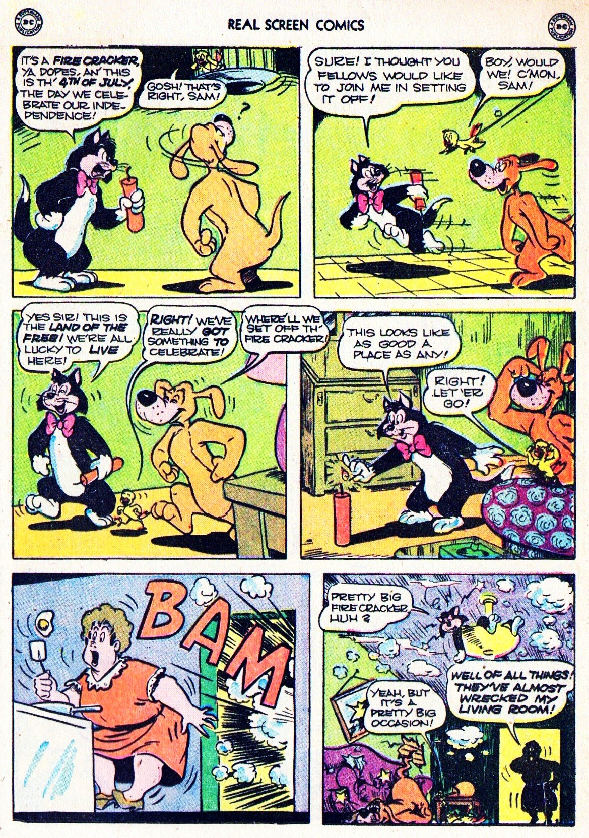 Read online Real Screen Comics comic -  Issue #25 - 31