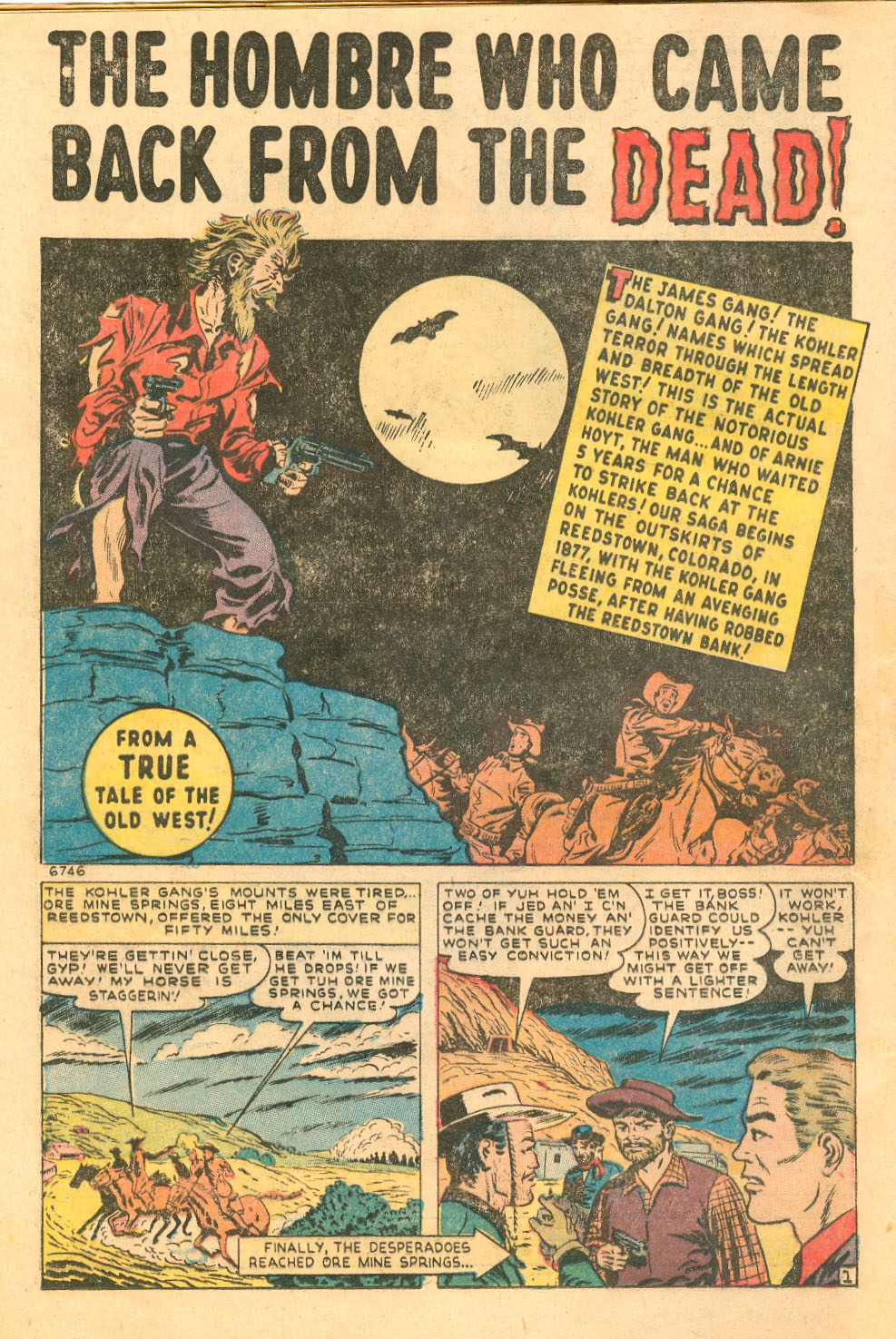 Read online Western Thrillers (1954) comic -  Issue #4 - 12
