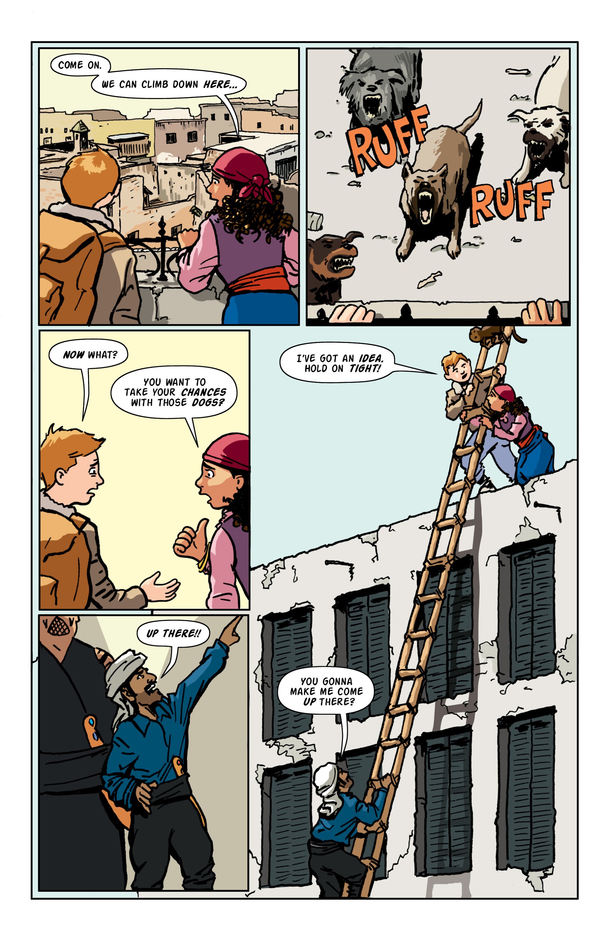 Read online Rocket Robinson and the Pharaoh's Fortune comic -  Issue # TPB (Part 1) - 43