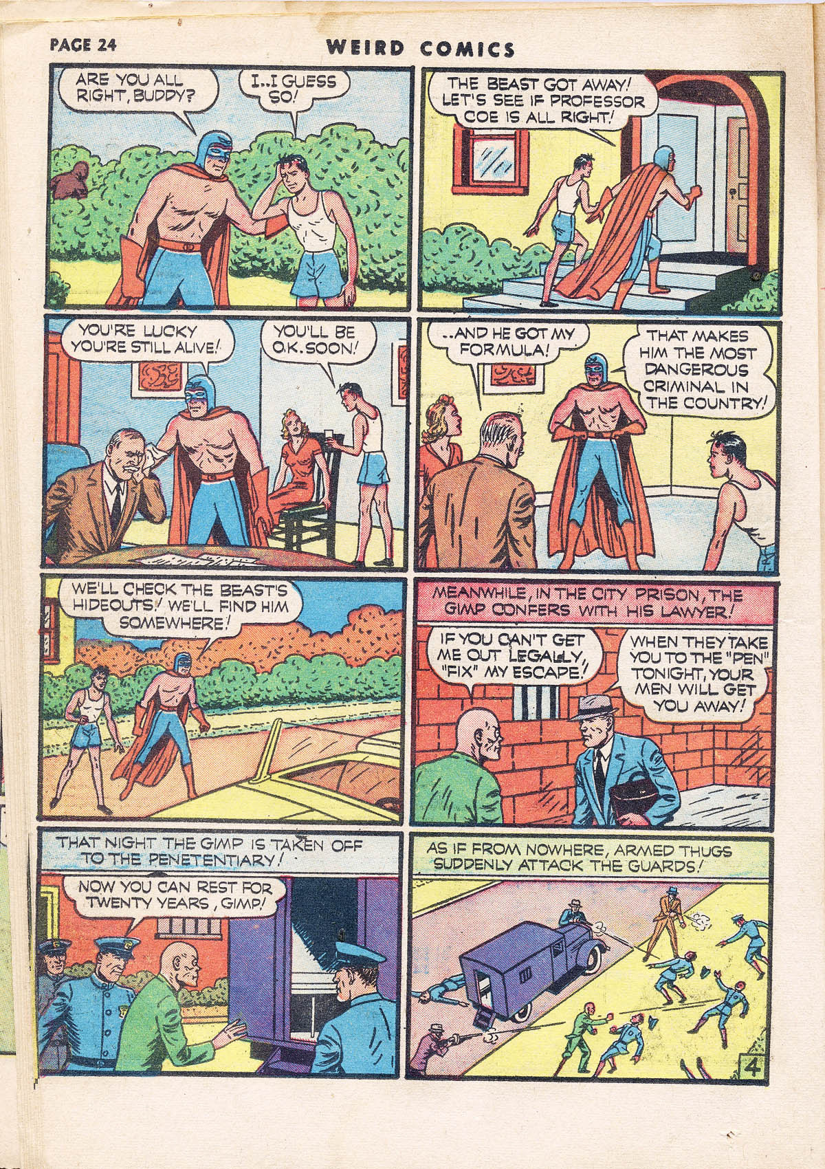 Read online Weird Comics comic -  Issue #13 - 25