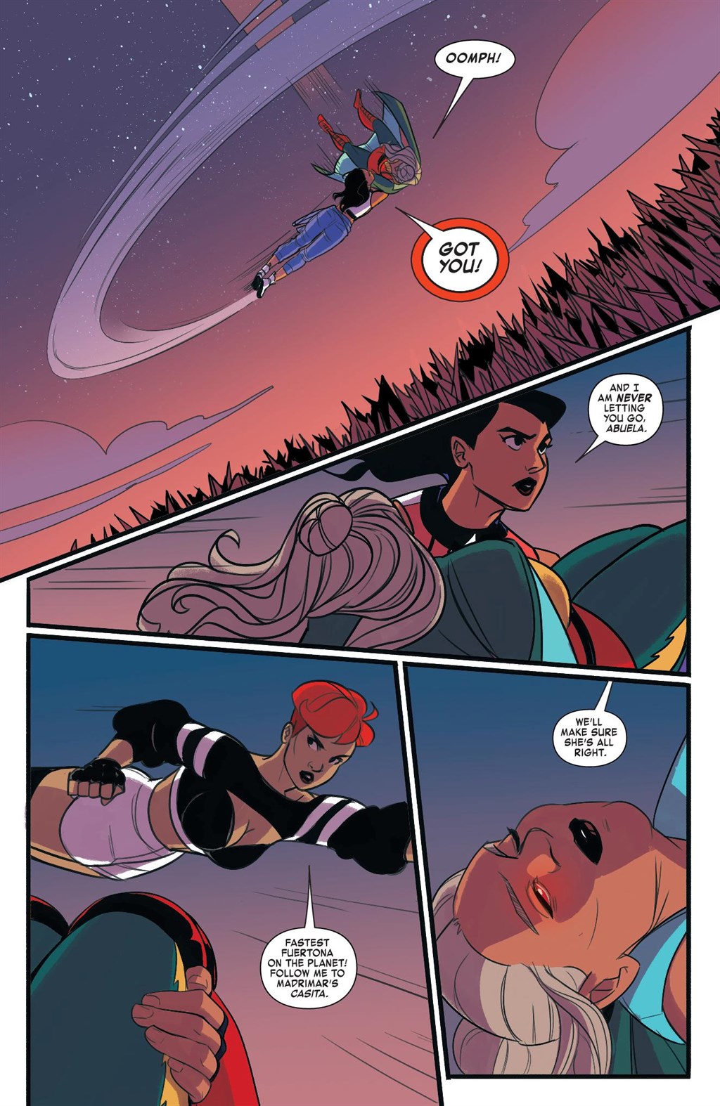 Read online Marvel-Verse (2020) comic -  Issue # America Chavez - 111
