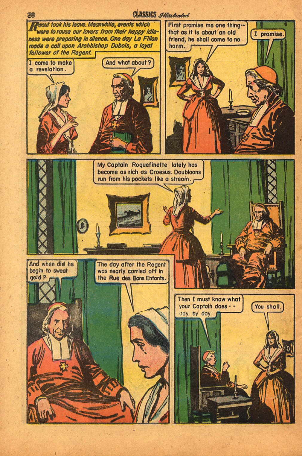 Read online Classics Illustrated comic -  Issue #158 - 30