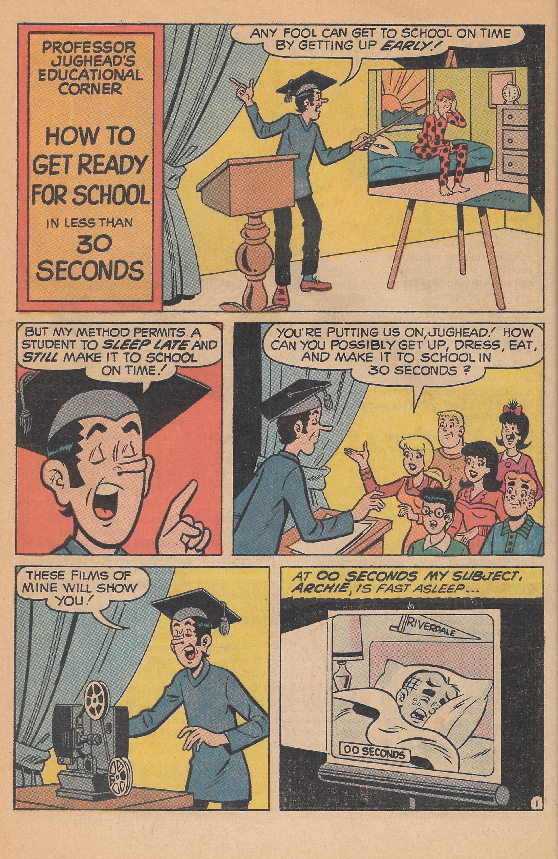 Read online Jughead's Jokes comic -  Issue #19 - 28