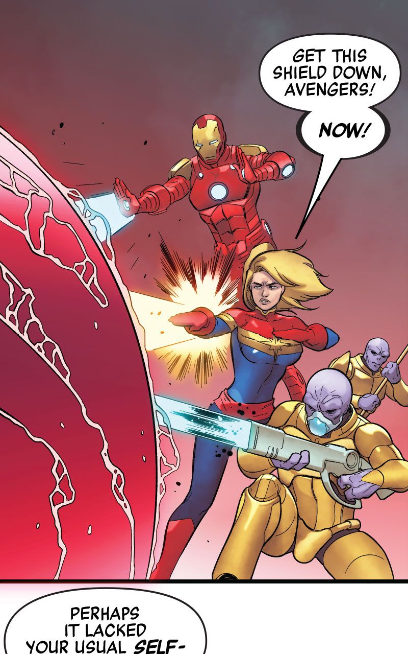 Read online Avengers United Infinity Comic comic -  Issue #4 - 28