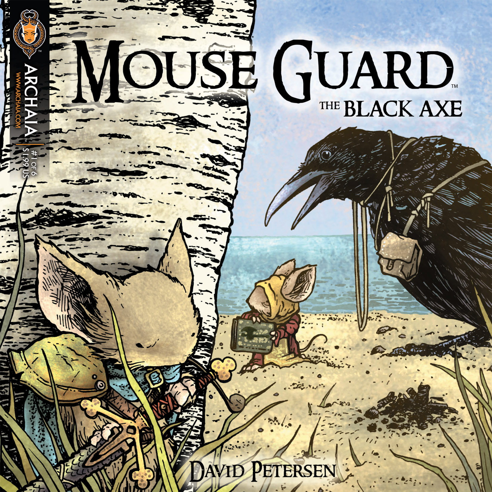 Read online Mouse Guard: The Black Axe comic -  Issue #1 - 1