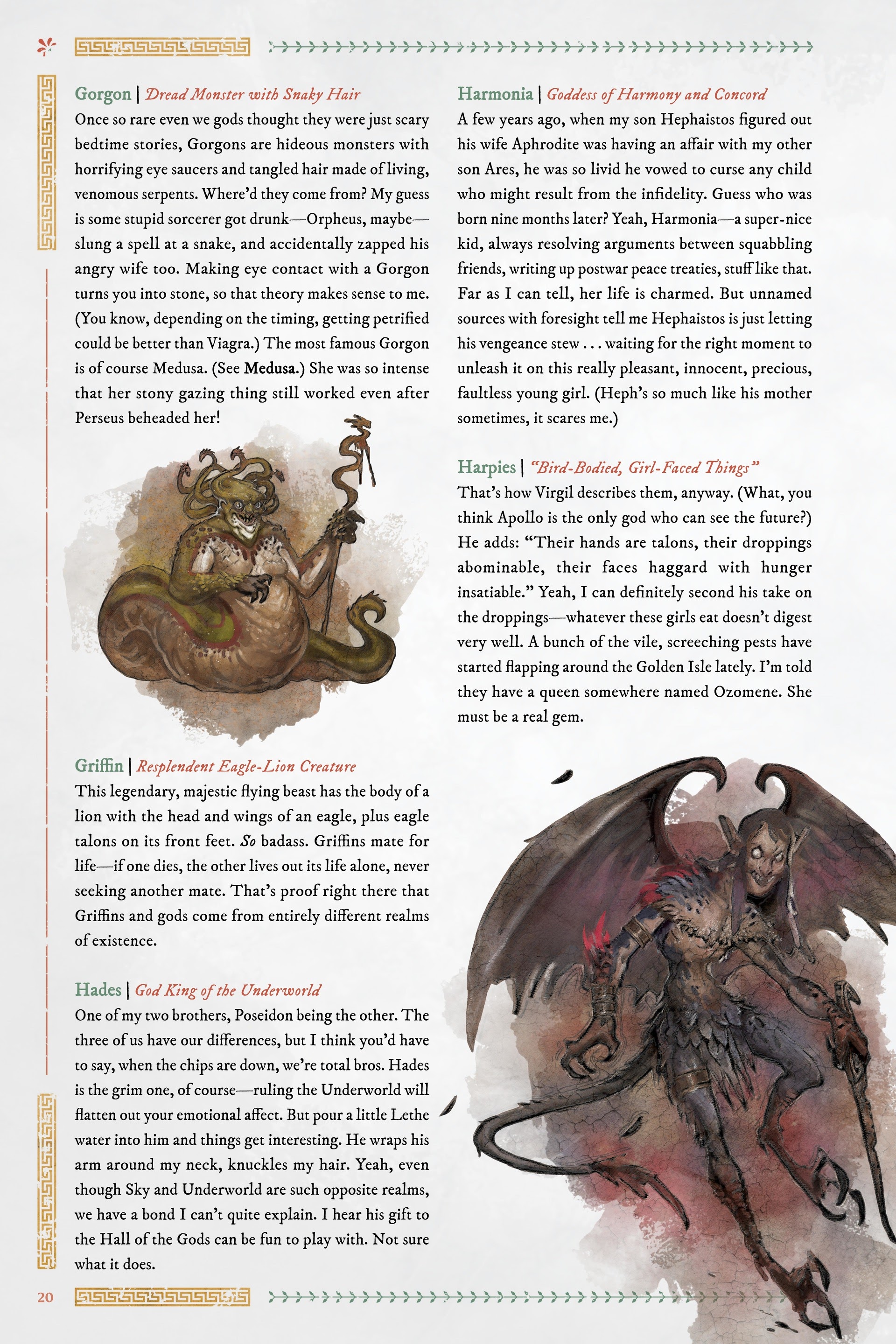 Read online Immortals Fenyx Rising: A Traveler's Guide to the Golden Isle comic -  Issue # TPB - 20