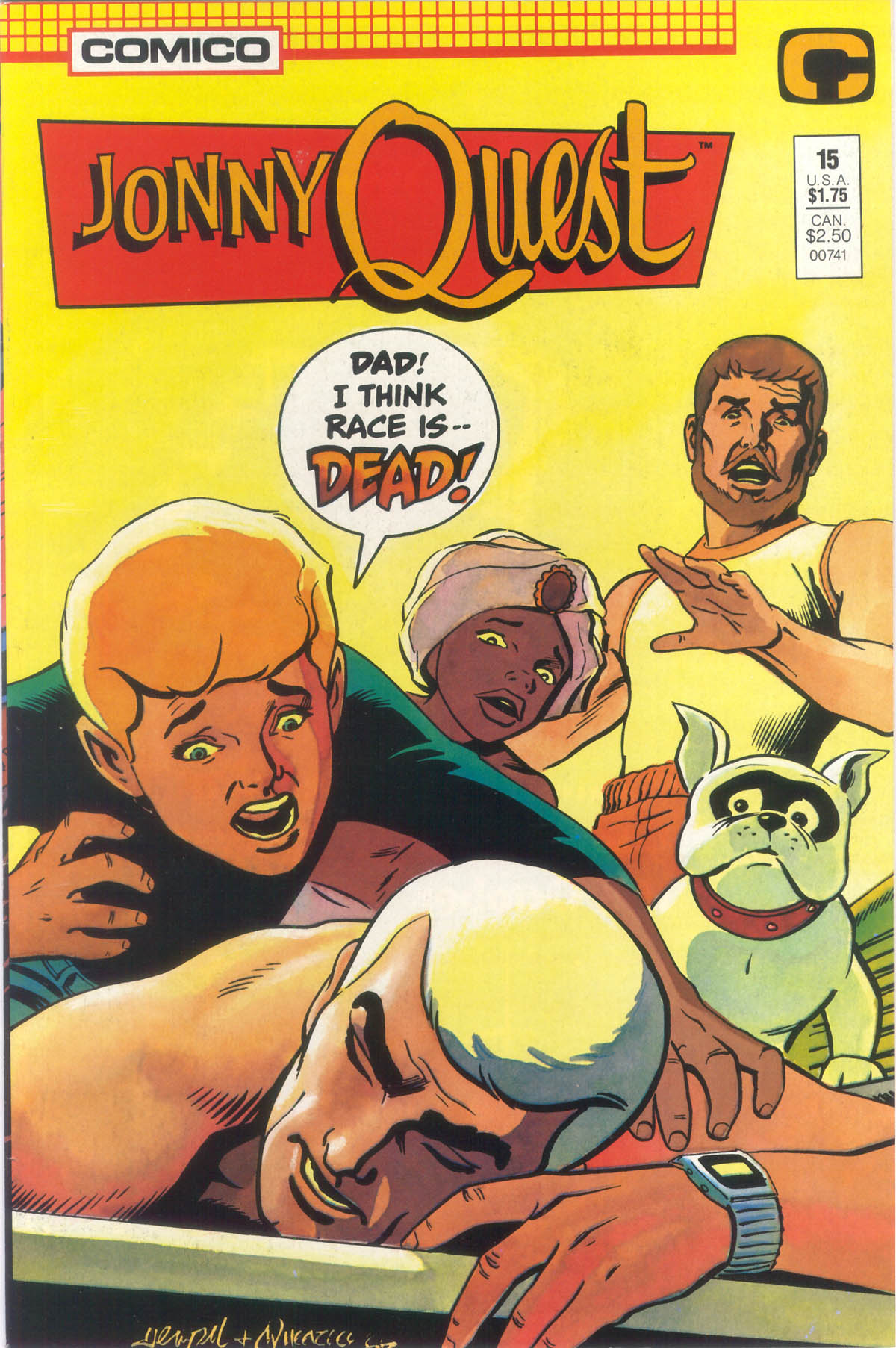 Read online Jonny Quest comic -  Issue #15 - 1