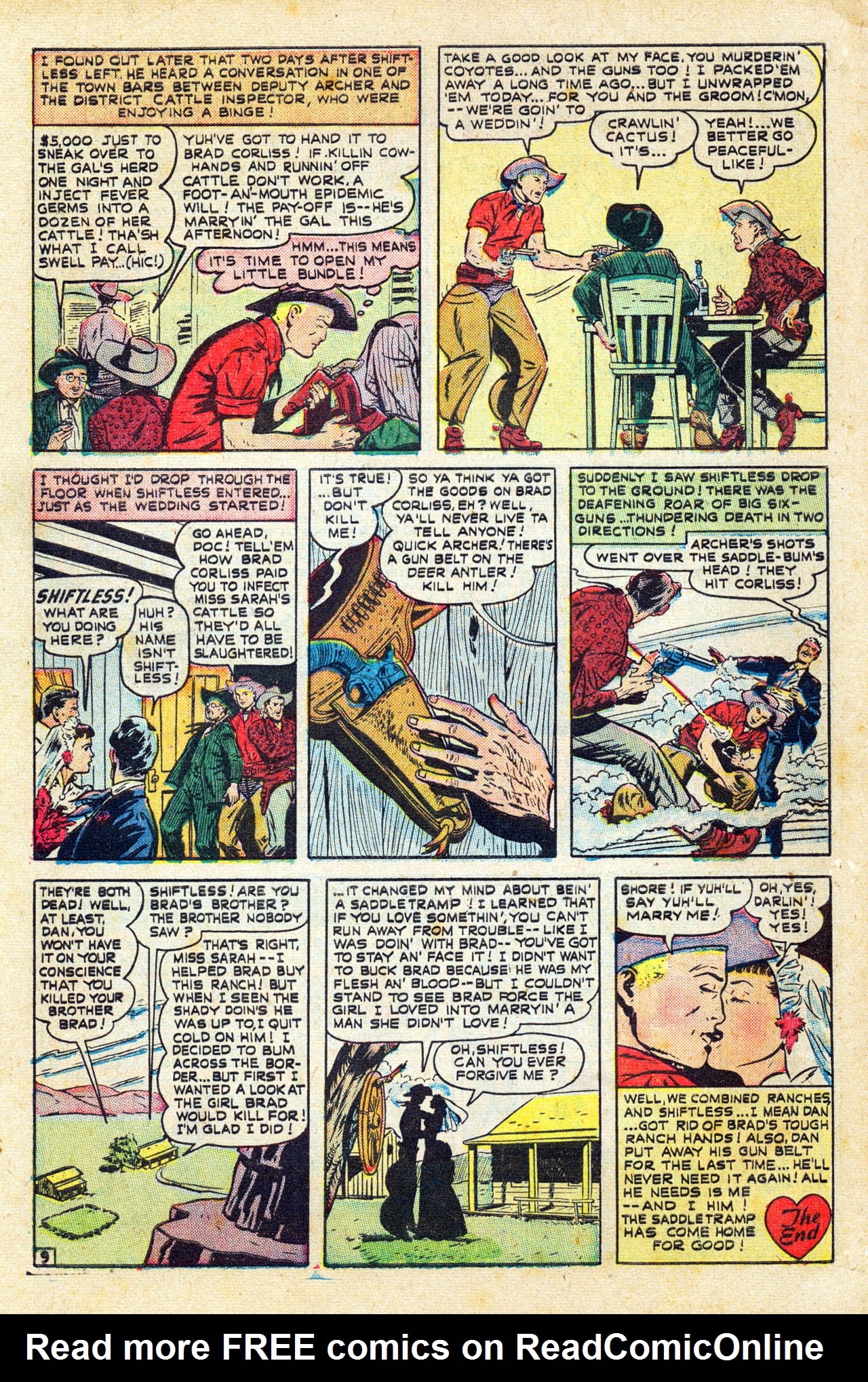 Read online Cowboy Romances comic -  Issue #3 - 48