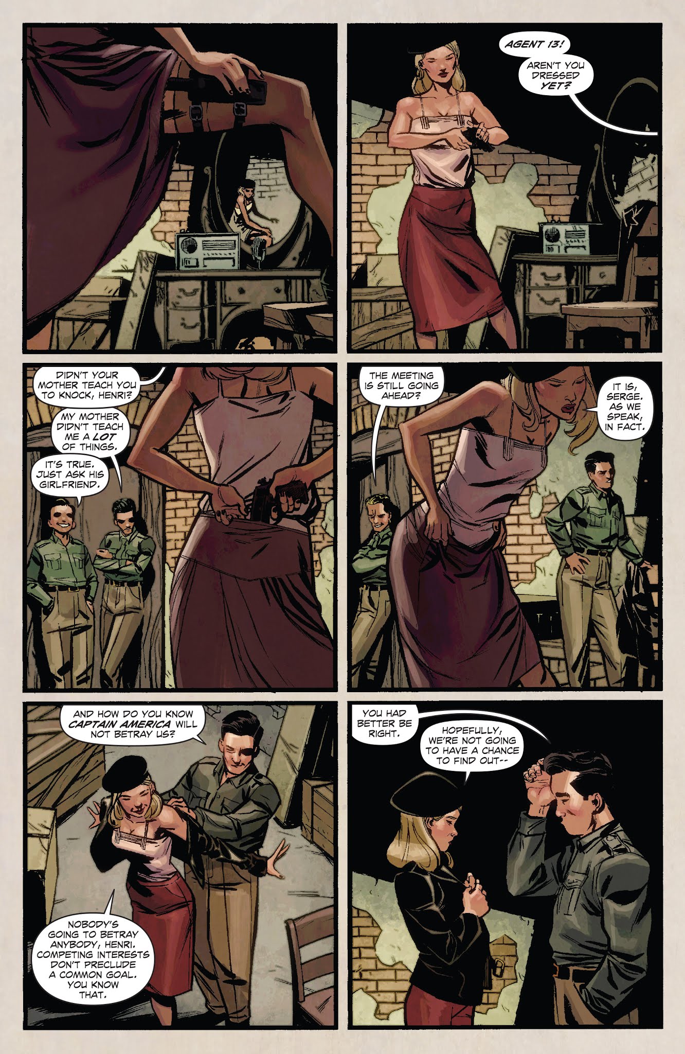 Read online Captain America: Peggy Carter, Agent of S.H.I.E.L.D. comic -  Issue # Full - 7