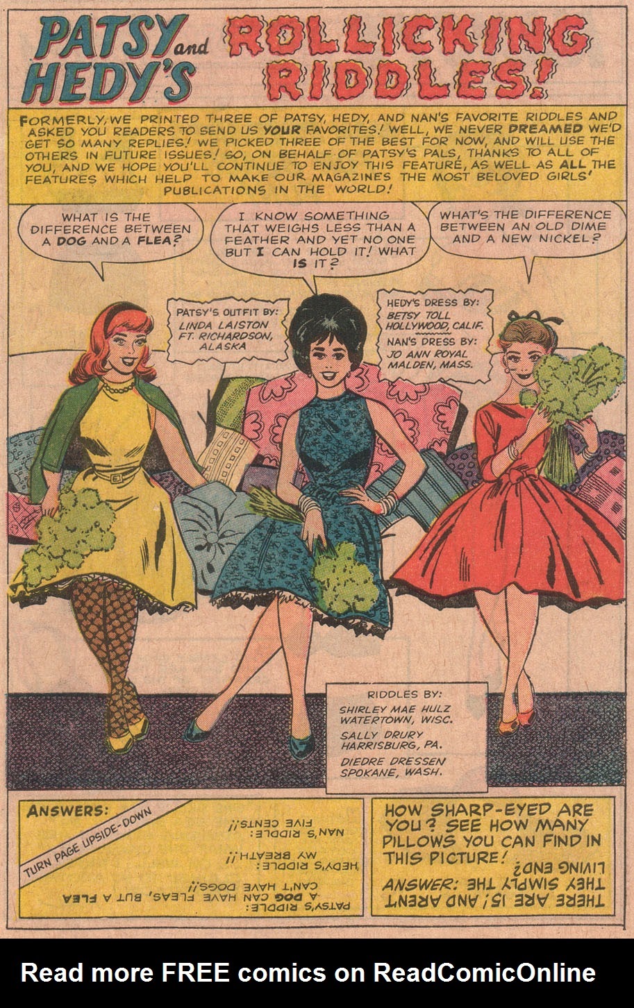 Read online Patsy Walker's Fashion Parade comic -  Issue # Full - 31