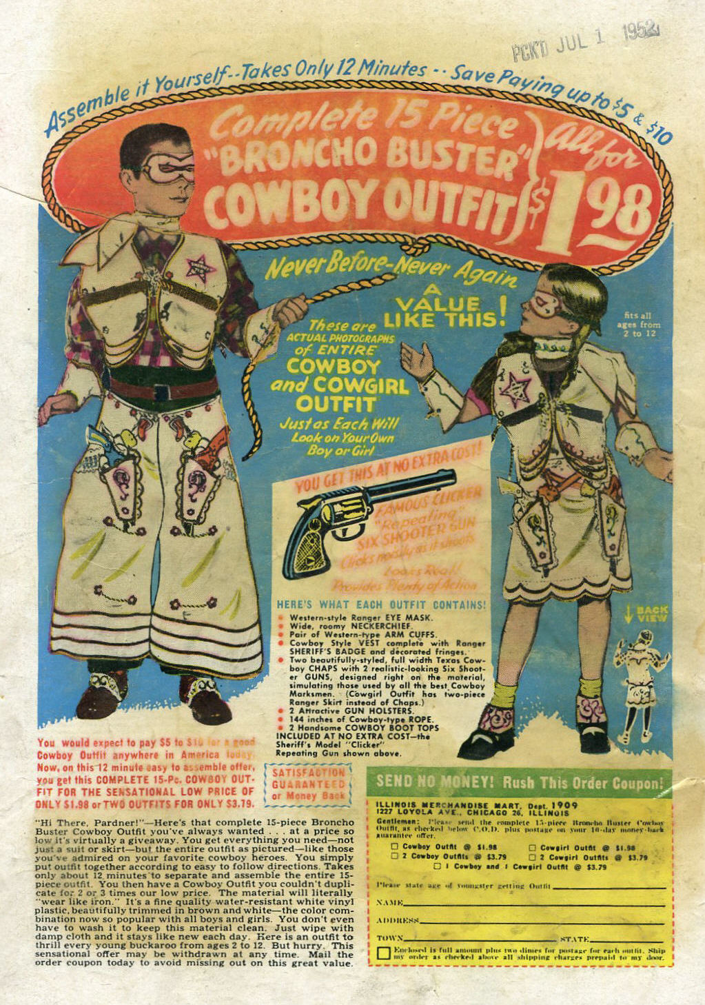 Read online Charles Starrett as The Durango Kid comic -  Issue #18 - 36