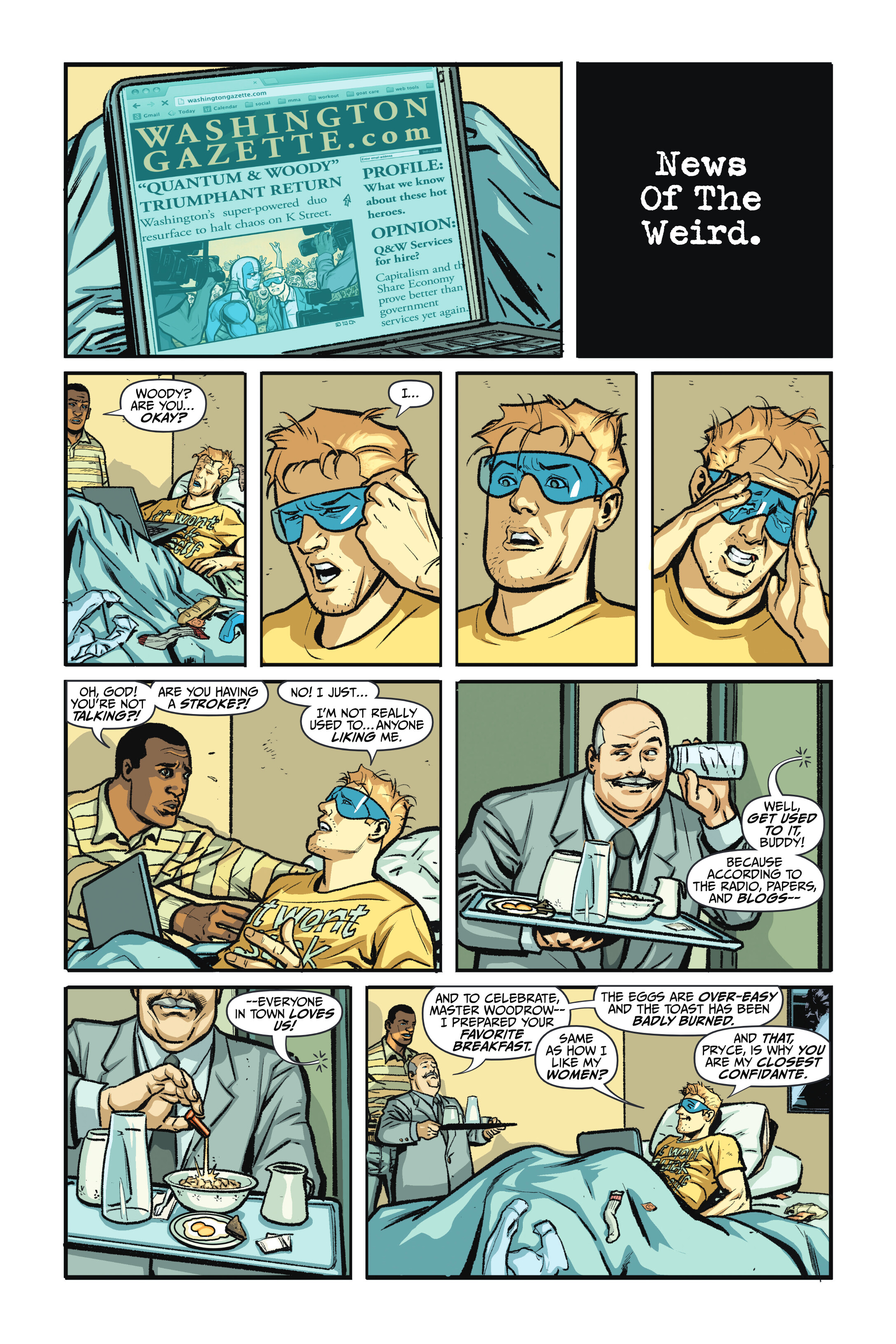 Read online Quantum and Woody (2013) comic -  Issue # _Deluxe Edition 2 (Part 2) - 68