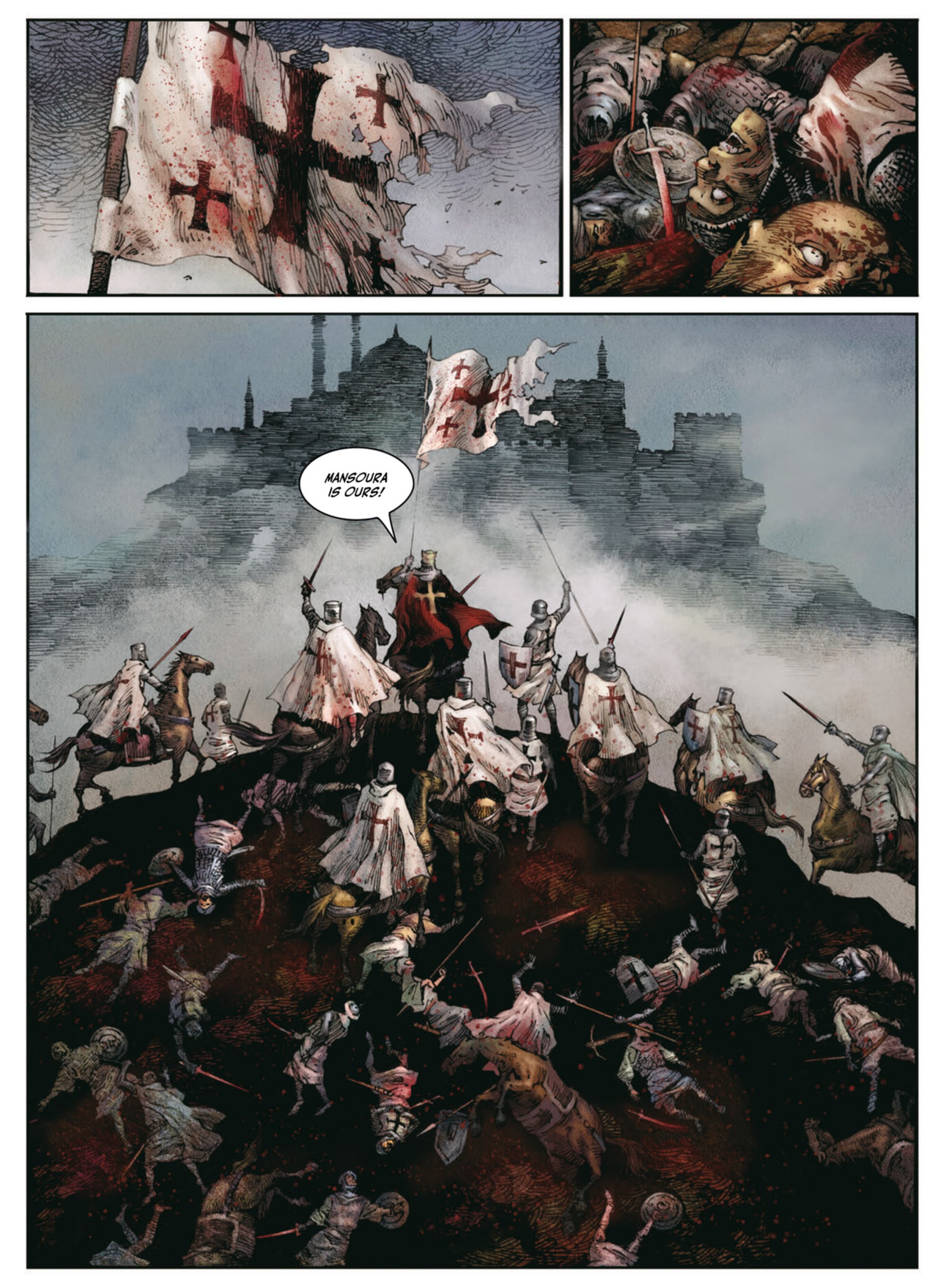 Read online Crusades comic -  Issue #3 - 35