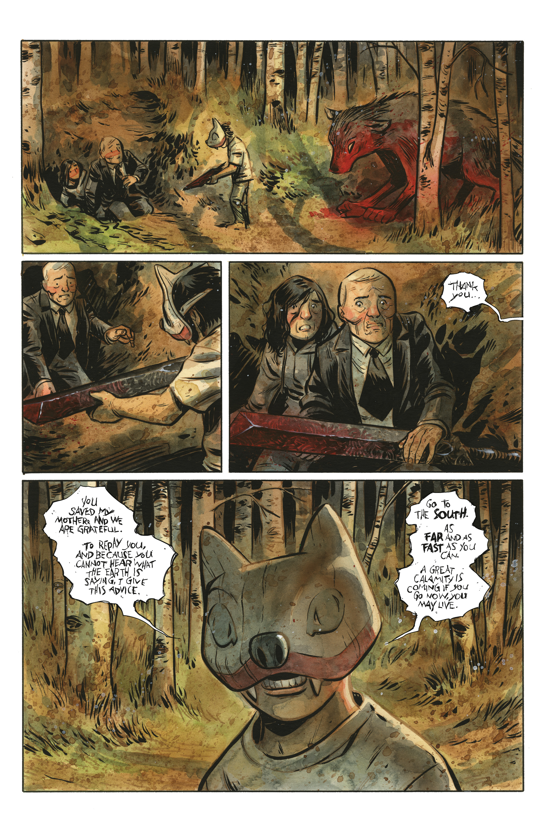 Read online The Lonesome Hunters: The Wolf Child comic -  Issue #4 - 10
