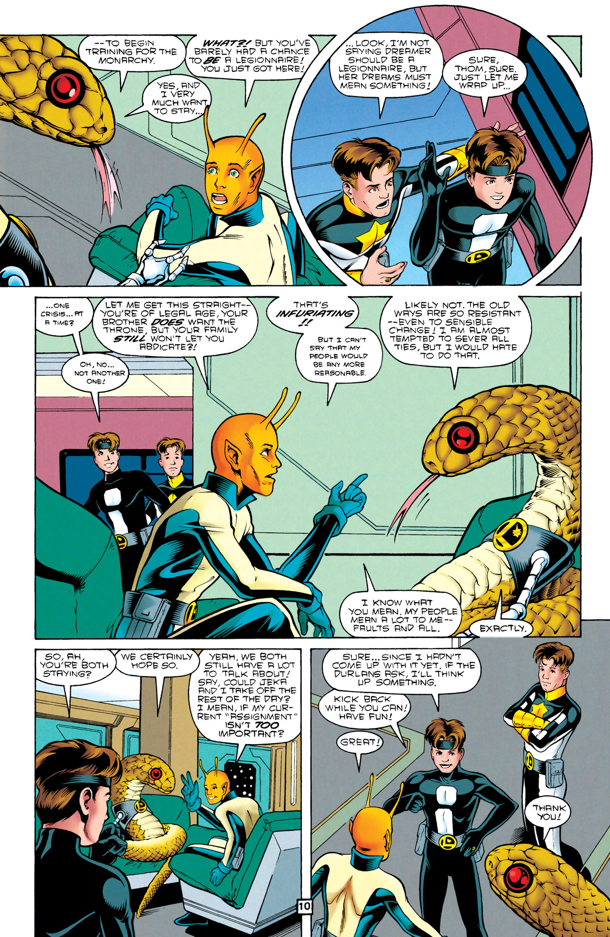 Read online Legionnaires comic -  Issue #46 - 11