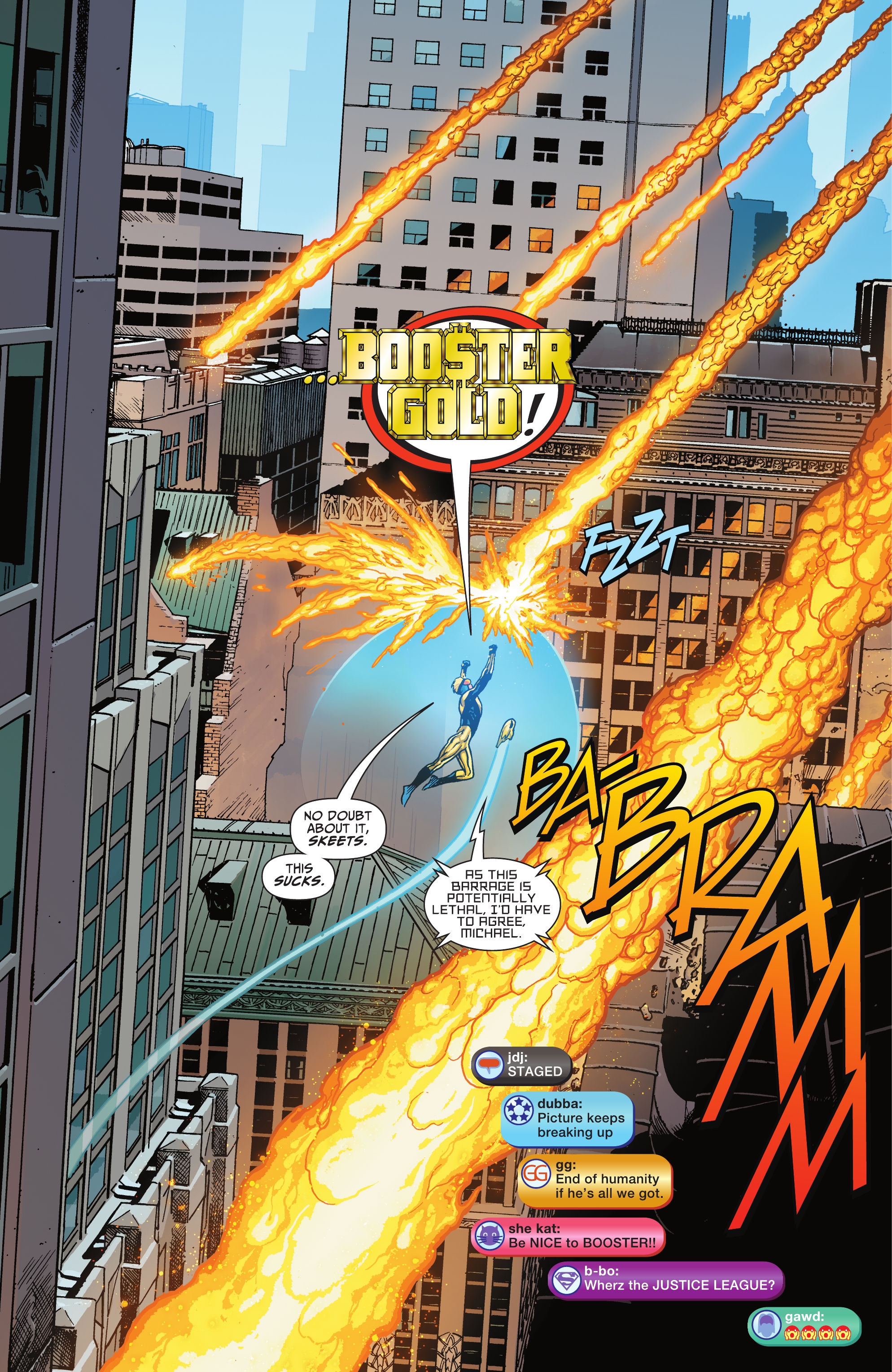 Read online Blue & Gold comic -  Issue #1 - 4