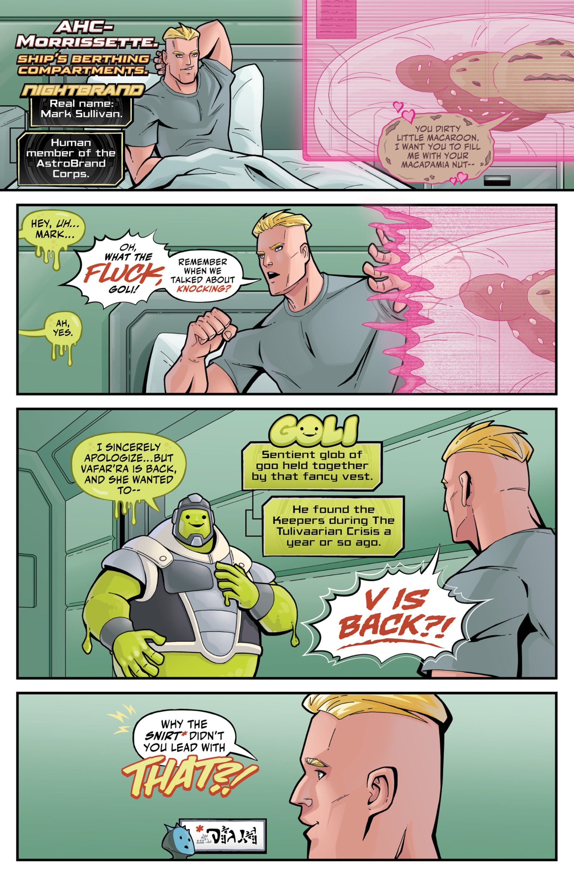 Read online Keepers Of The Cosmos comic -  Issue #1 - 6
