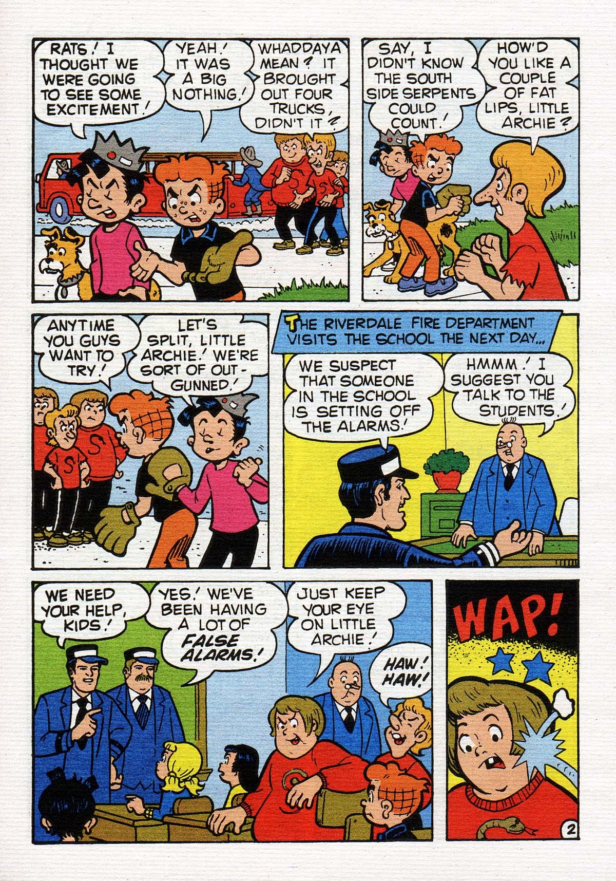 Read online Archie's Double Digest Magazine comic -  Issue #152 - 140