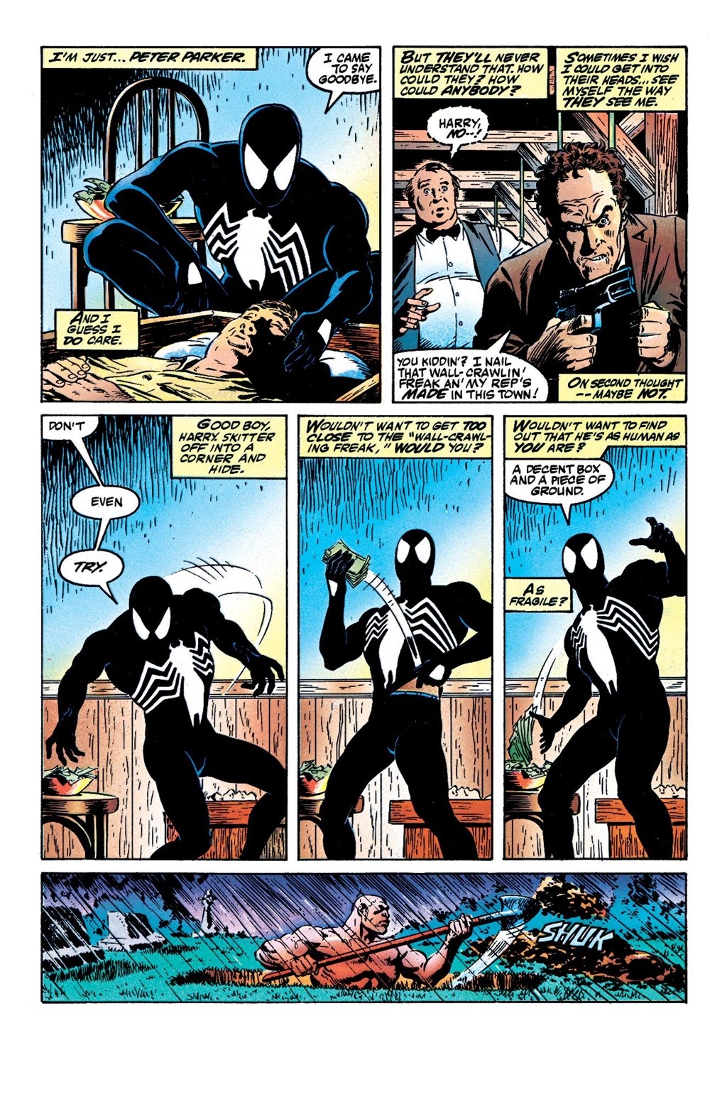 Read online Spider-Man: Kraven's Last Hunt Marvel Select comic -  Issue # TPB (Part 1) - 13