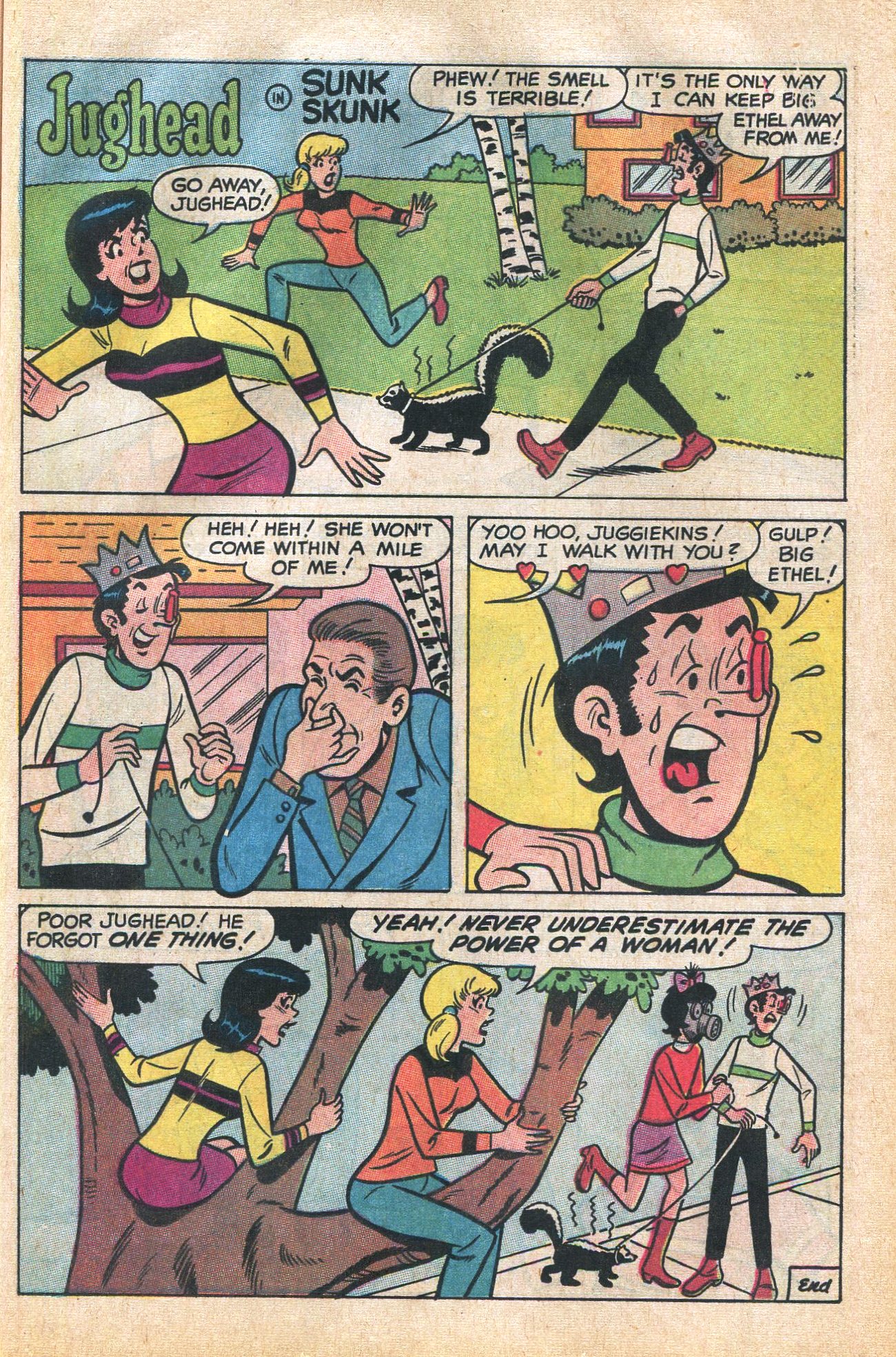 Read online Jughead's Jokes comic -  Issue #14 - 47