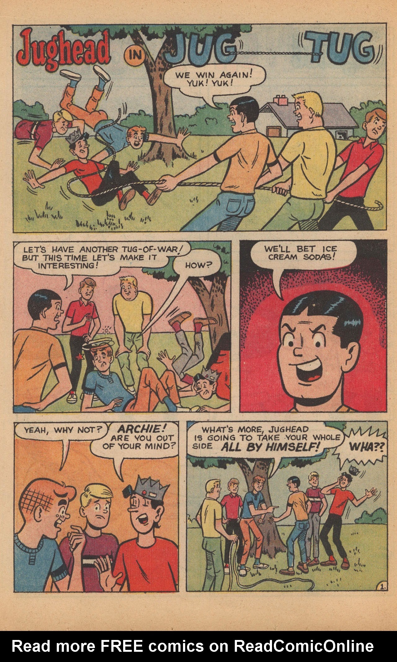 Read online Jughead's Jokes comic -  Issue #24 - 16