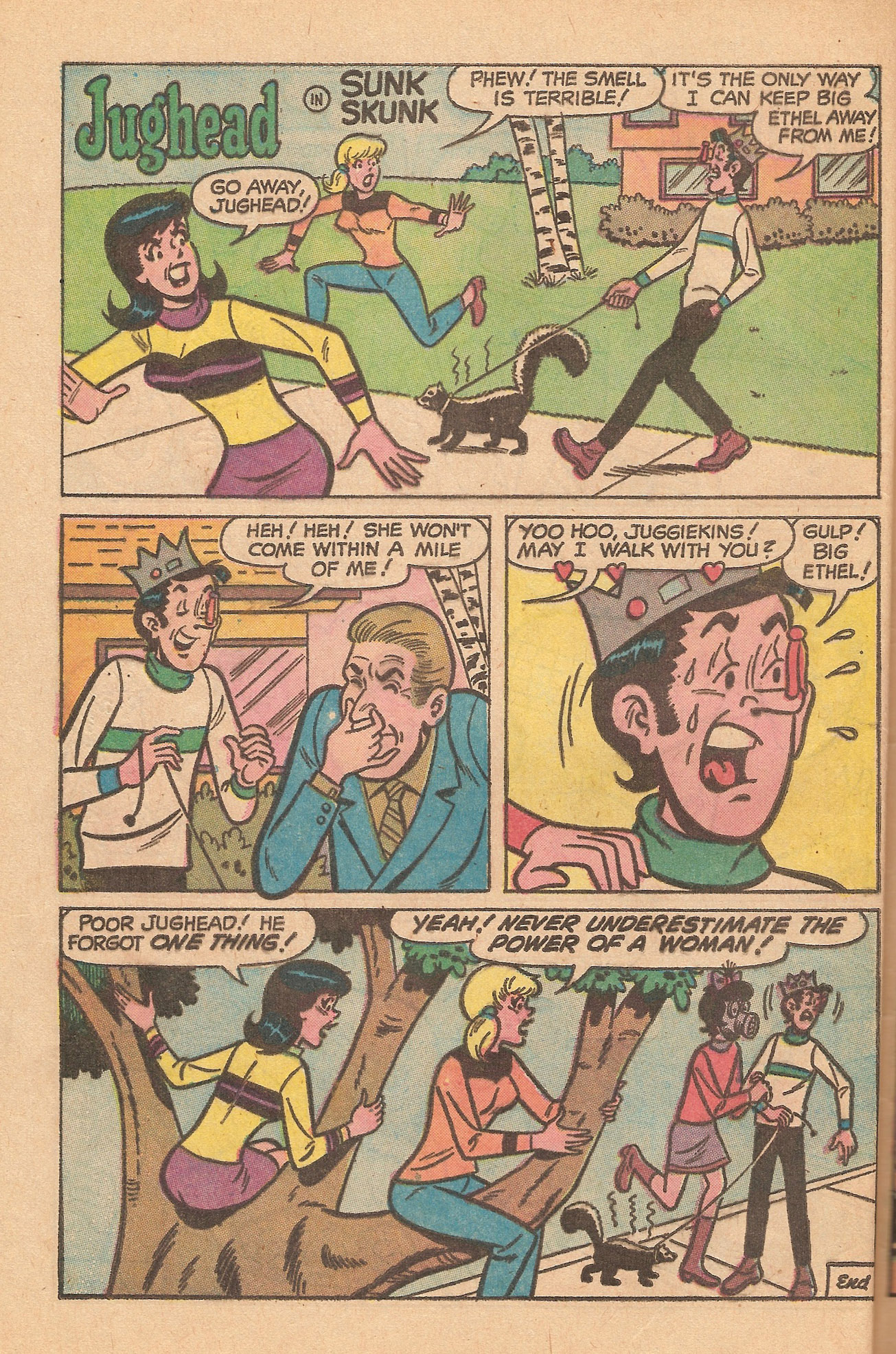 Read online Jughead's Jokes comic -  Issue #35 - 48
