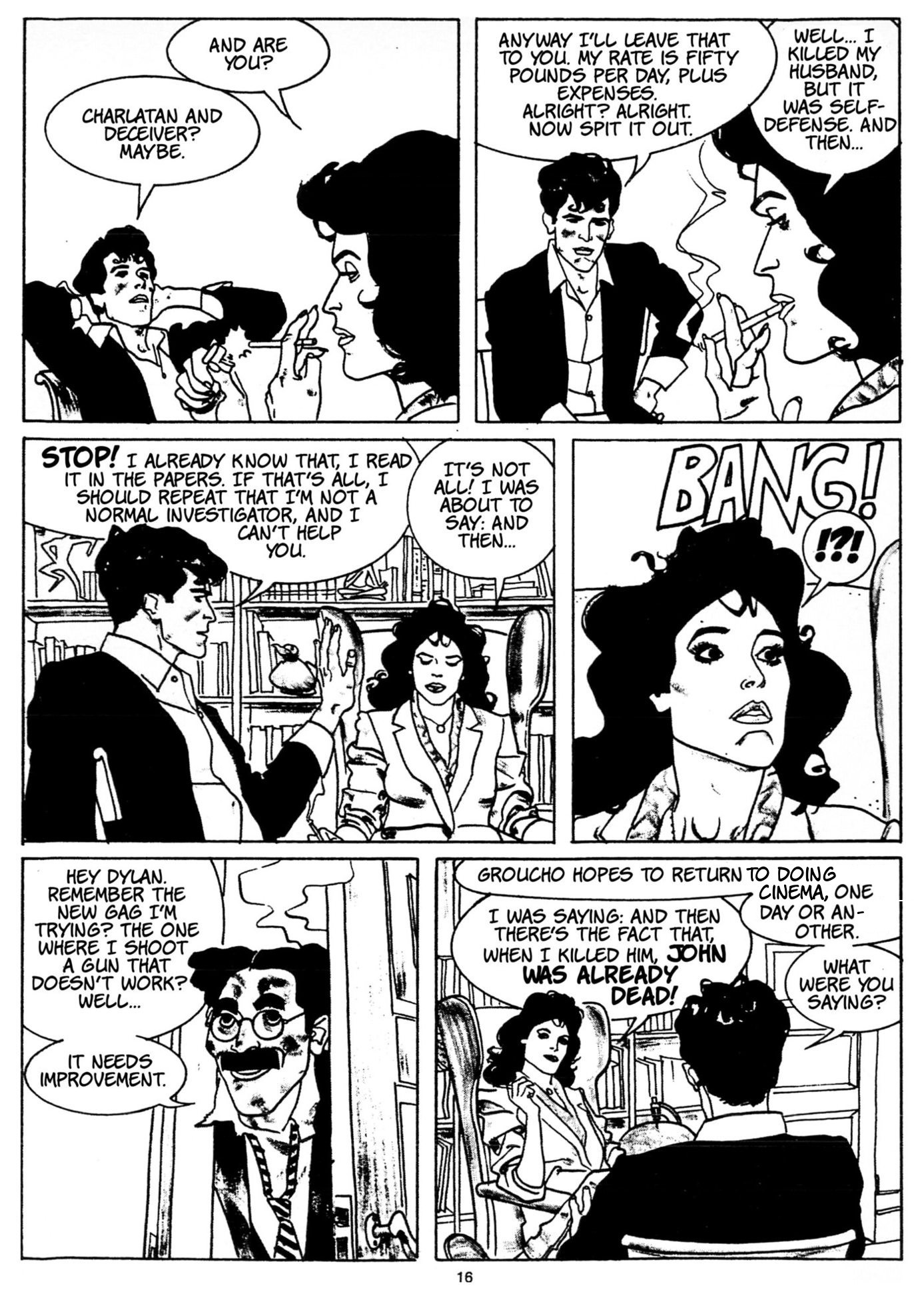 Read online Dylan Dog (1986) comic -  Issue #1 - 16
