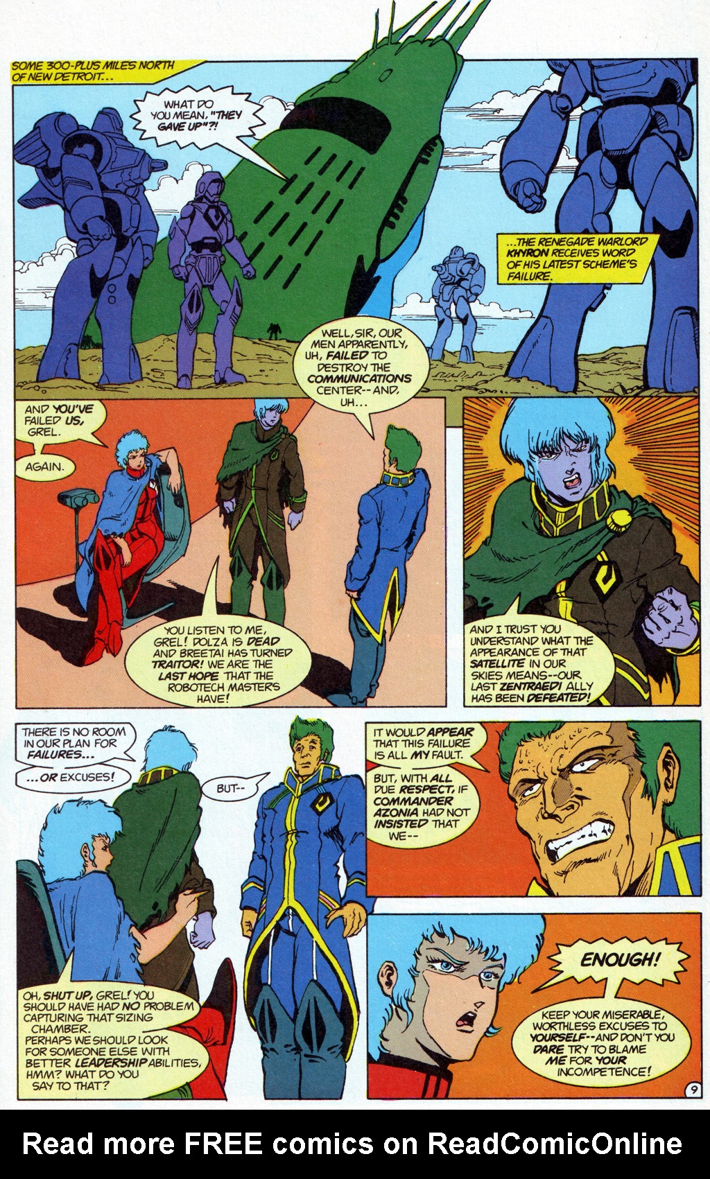 Read online Robotech The Macross Saga comic -  Issue #31 - 11