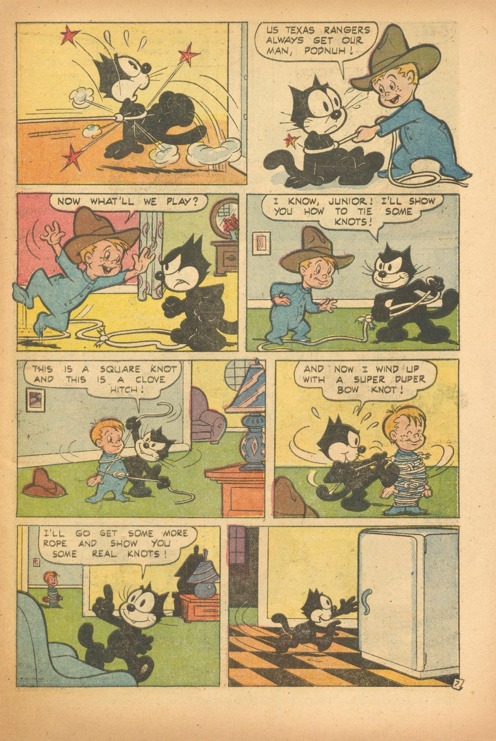 Read online Felix the Cat (1951) comic -  Issue #31 - 9