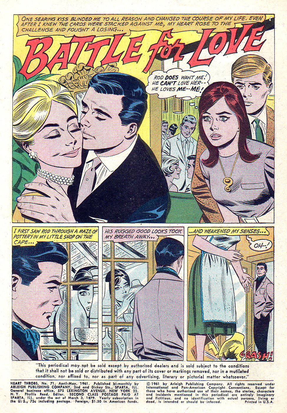 Read online Heart Throbs comic -  Issue #71 - 3