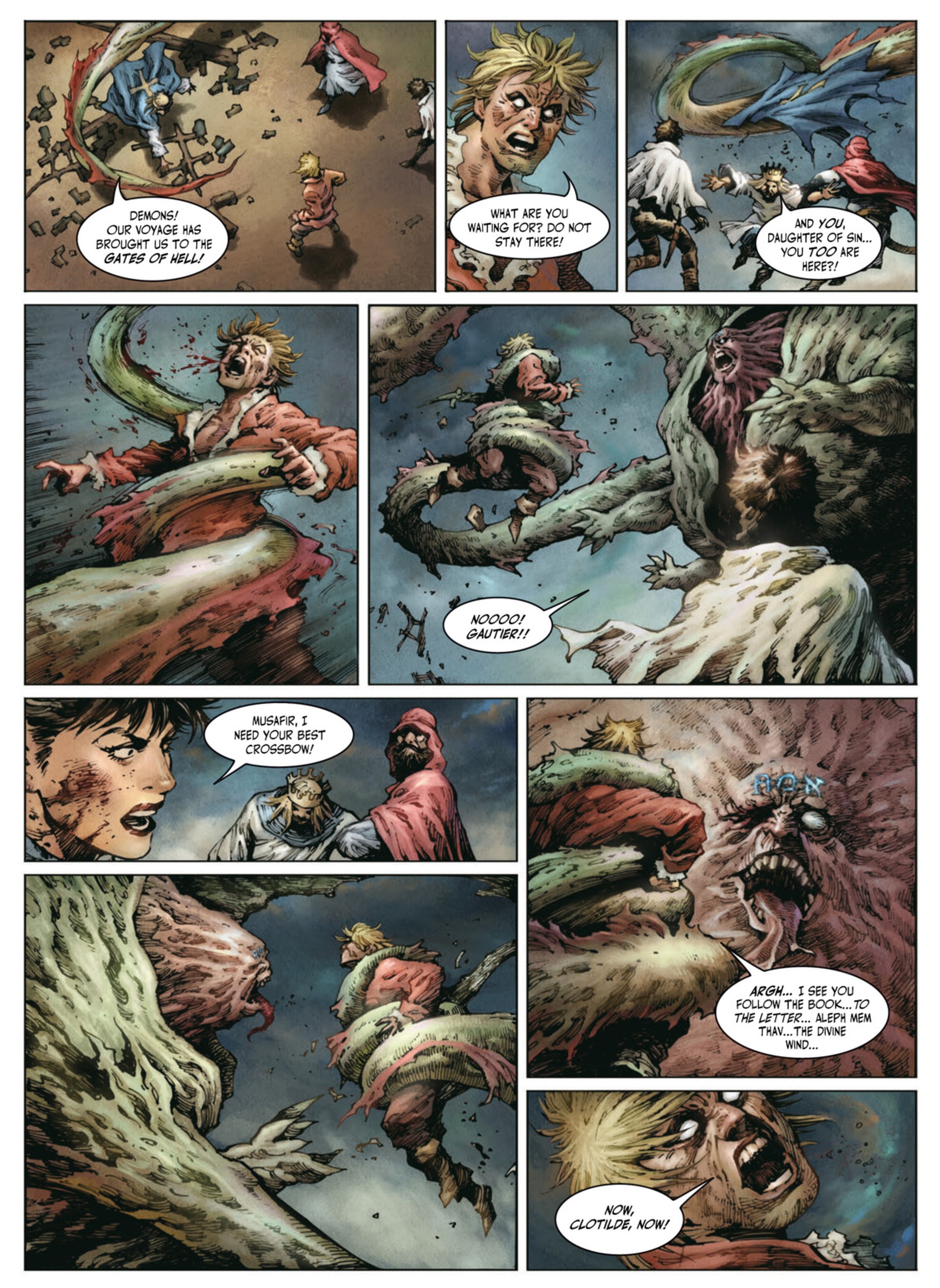 Read online Crusades comic -  Issue #3 - 60