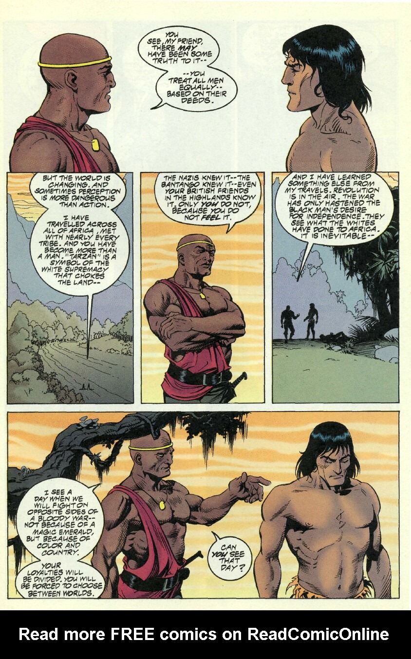Read online Tarzan (1996) comic -  Issue #10 - 23