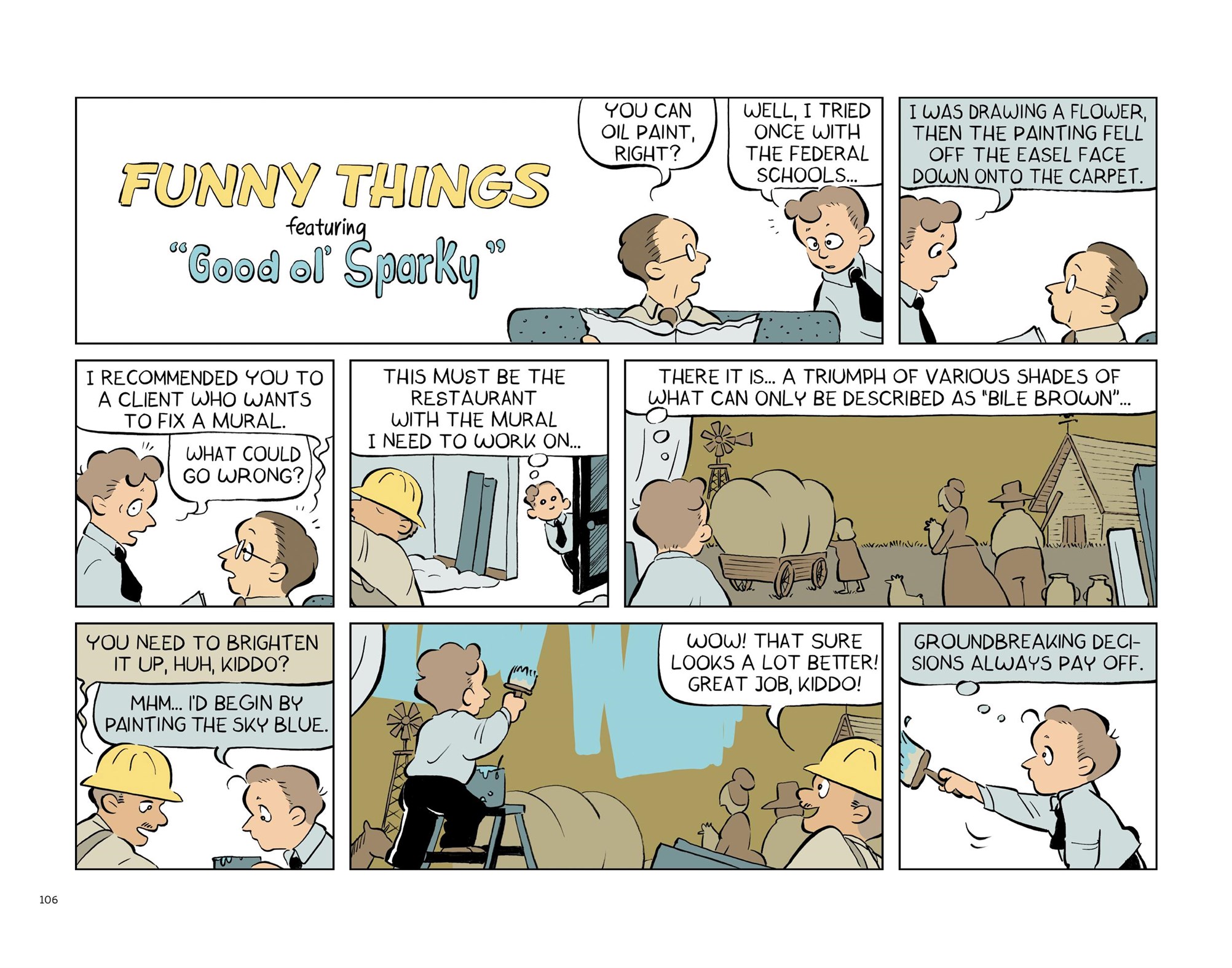 Read online Funny Things: A Comic Strip Biography of Charles M. Schulz comic -  Issue # TPB (Part 2) - 9
