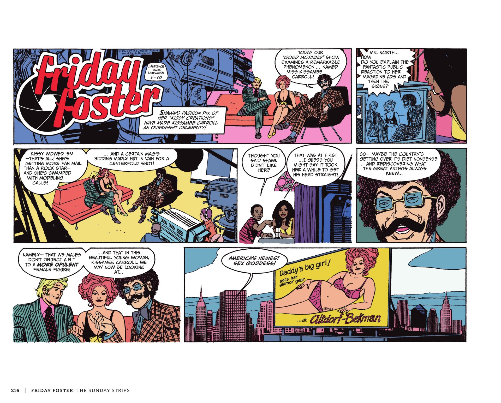 Read online Friday Foster: The Sunday Strips comic -  Issue # TPB (Part 3) - 17