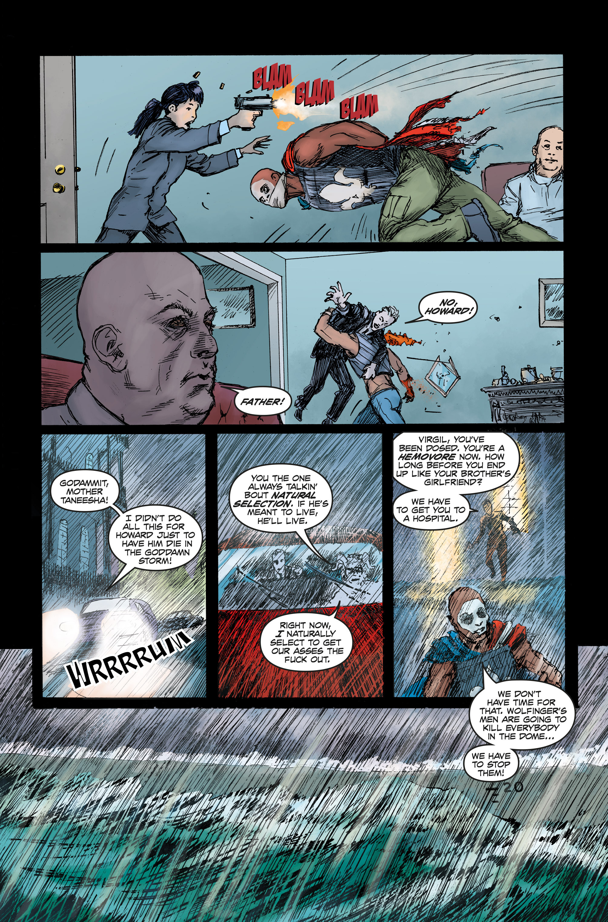 Read online Bloodthirsty: One Nation Under Water comic -  Issue #5 - 7