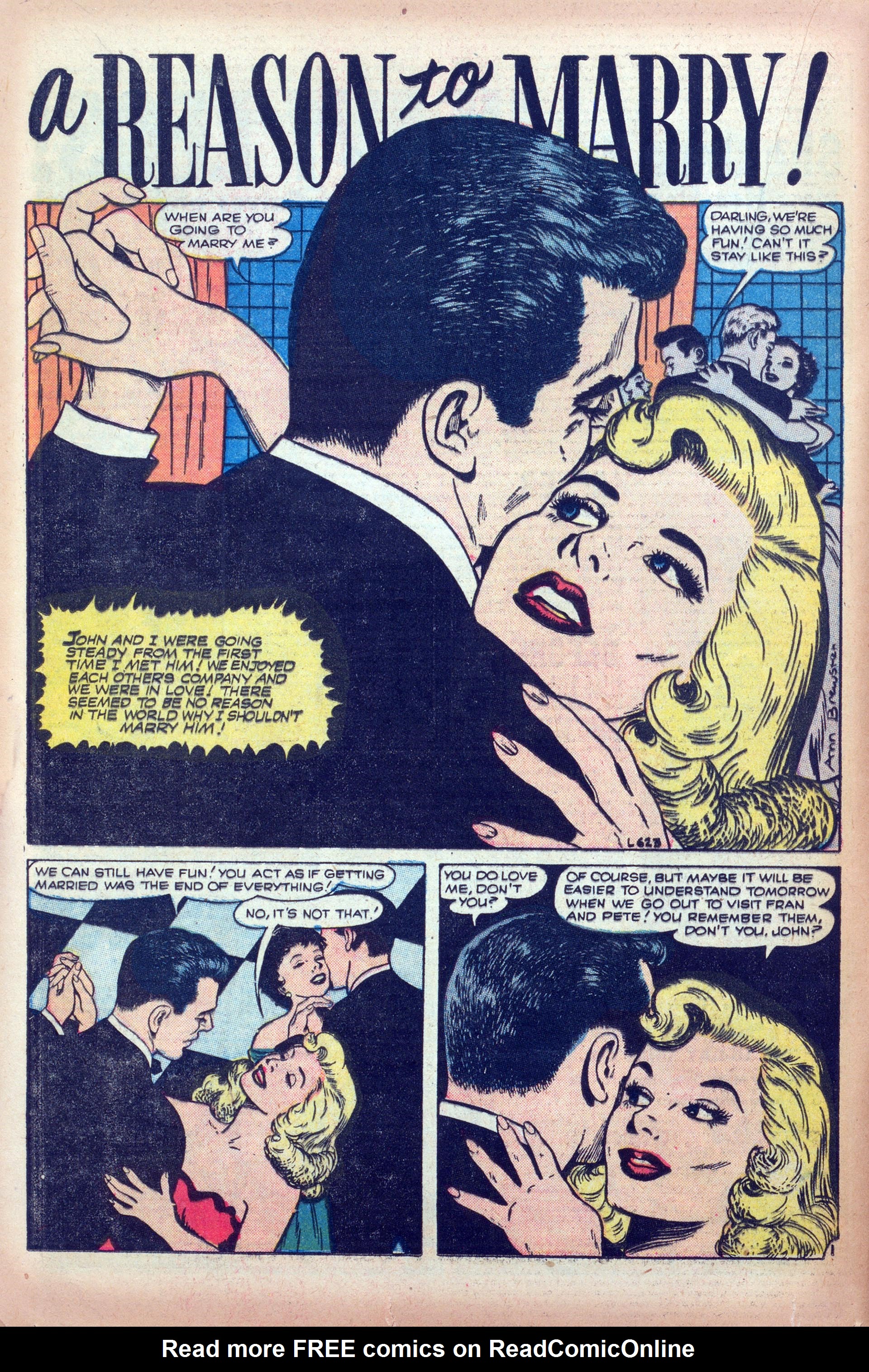 Read online Love Romances comic -  Issue #67 - 16