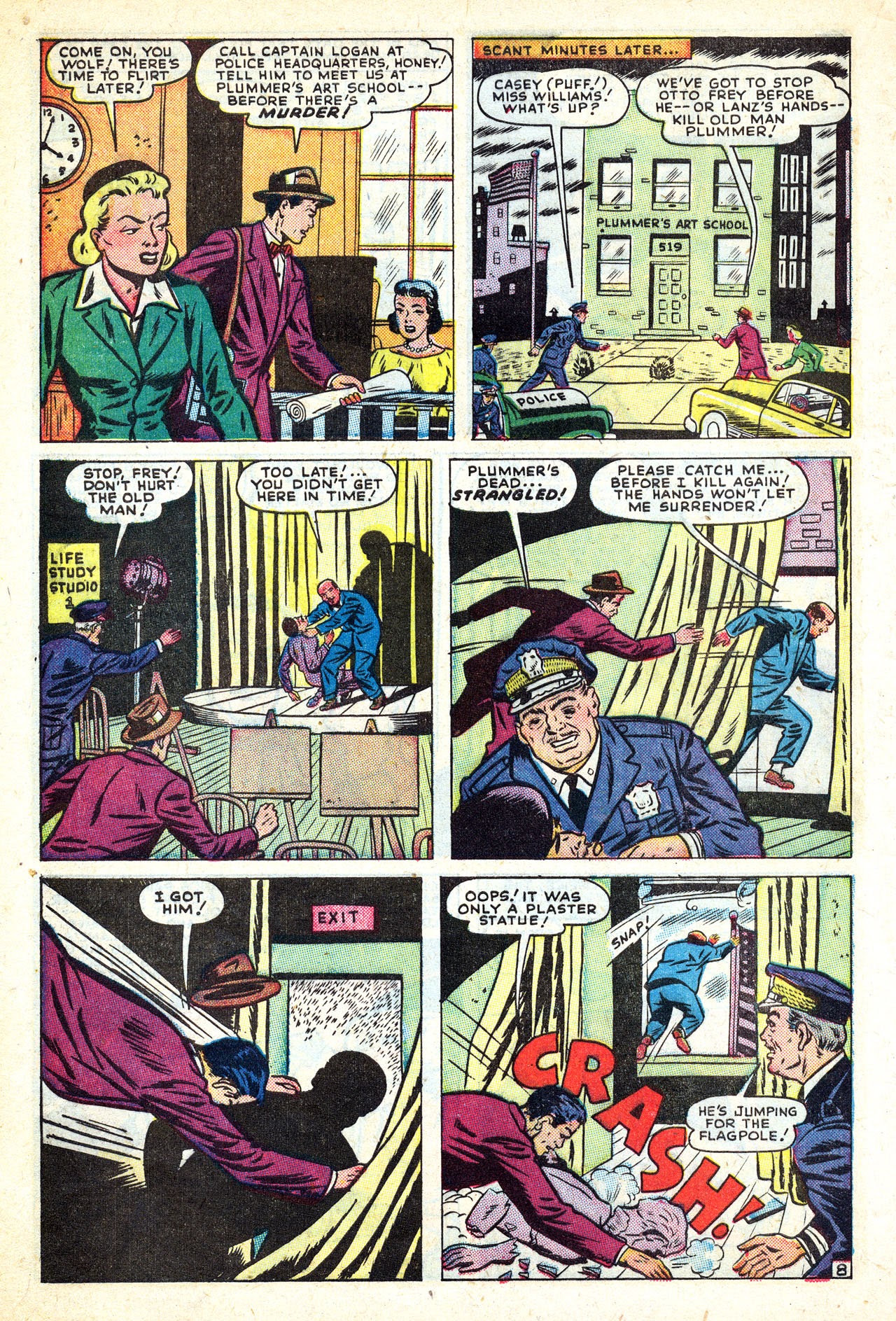 Read online Casey Crime Photographer comic -  Issue #4 - 44