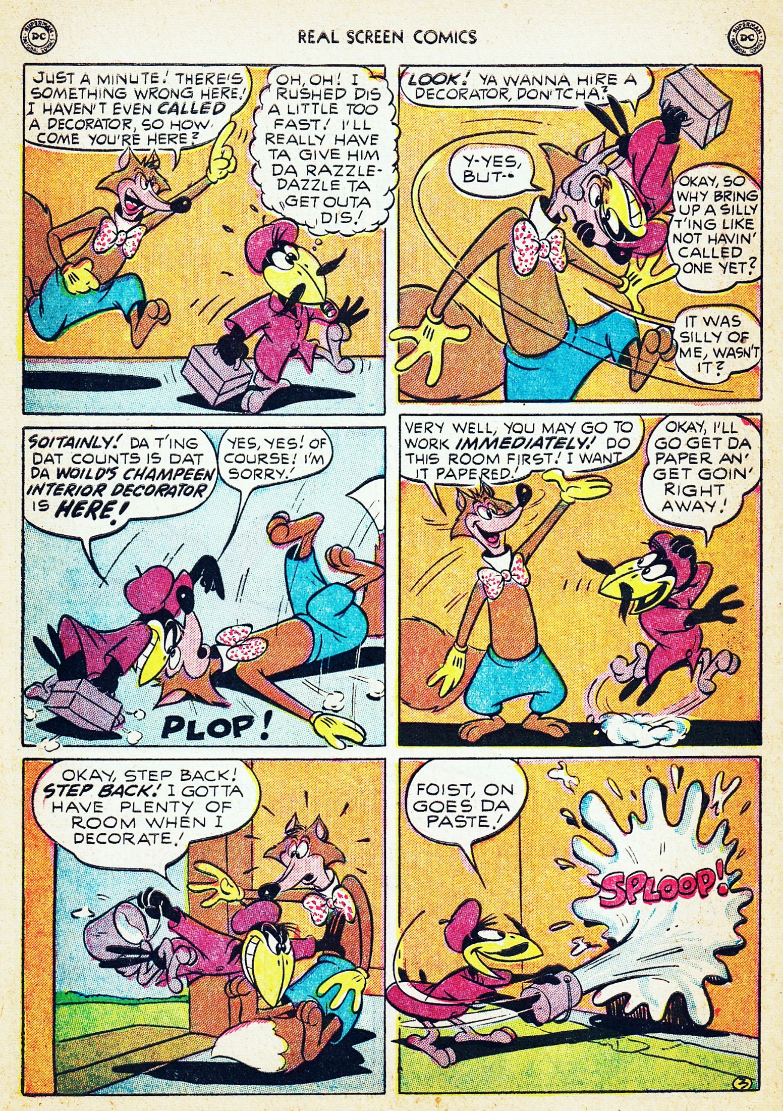 Read online Real Screen Comics comic -  Issue #34 - 44
