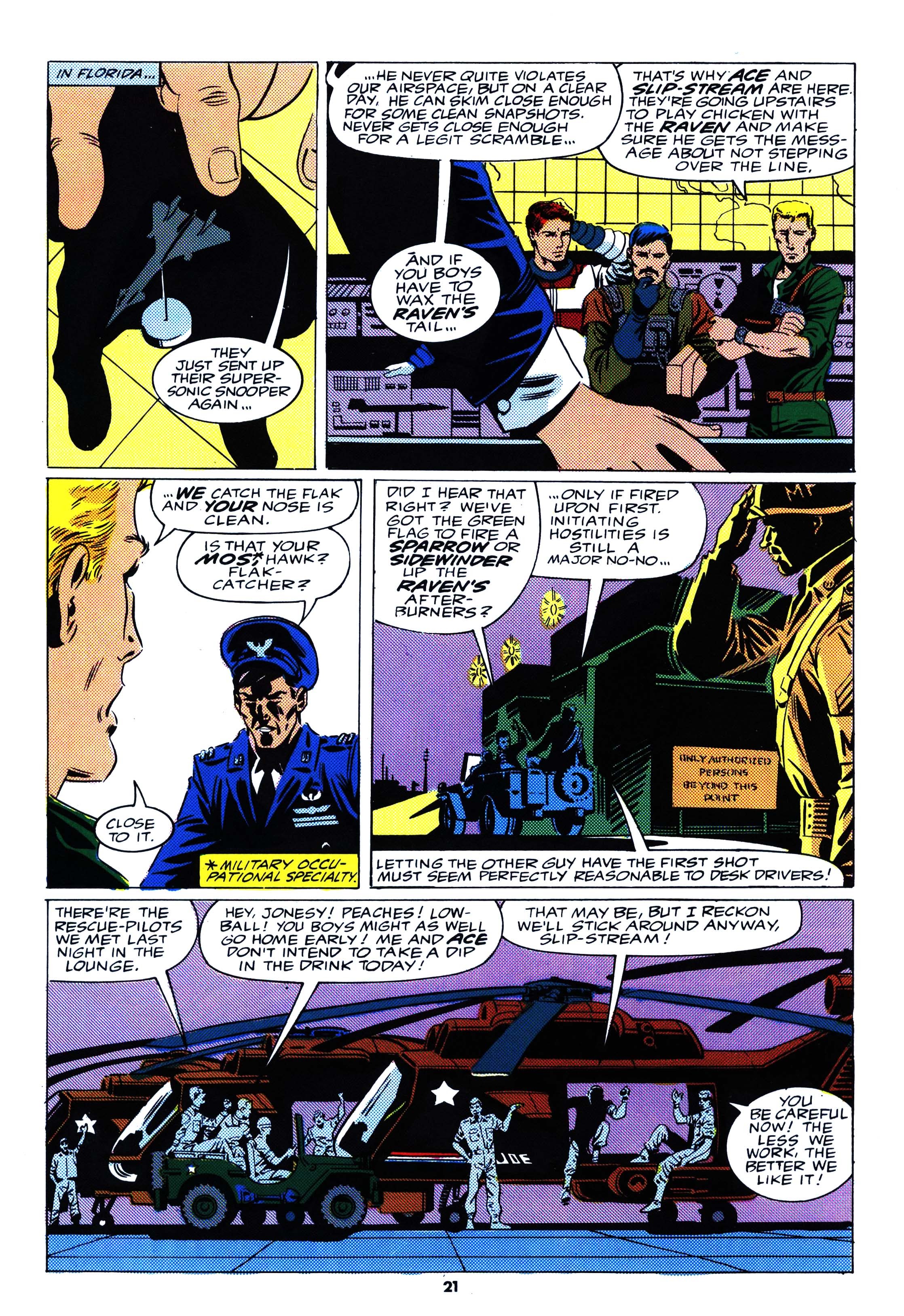 Read online Action Force comic -  Issue #43 - 21