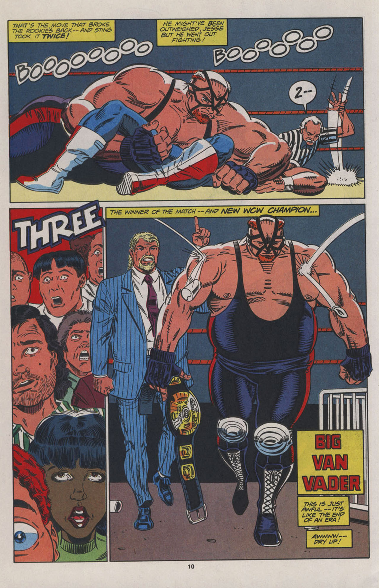 Read online WCW World Championship Wrestling comic -  Issue #12 - 12