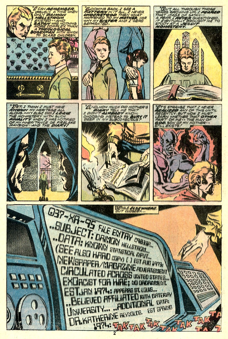 Read online Son of Satan comic -  Issue #4 - 4