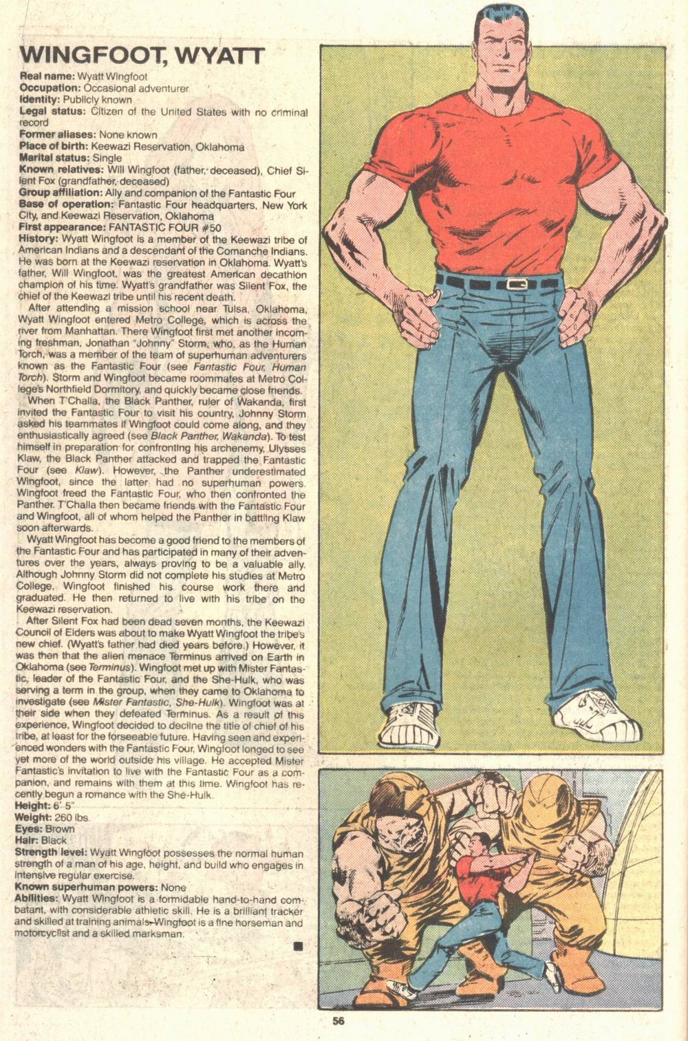 Read online The Official Handbook of the Marvel Universe Deluxe Edition comic -  Issue #14 - 58