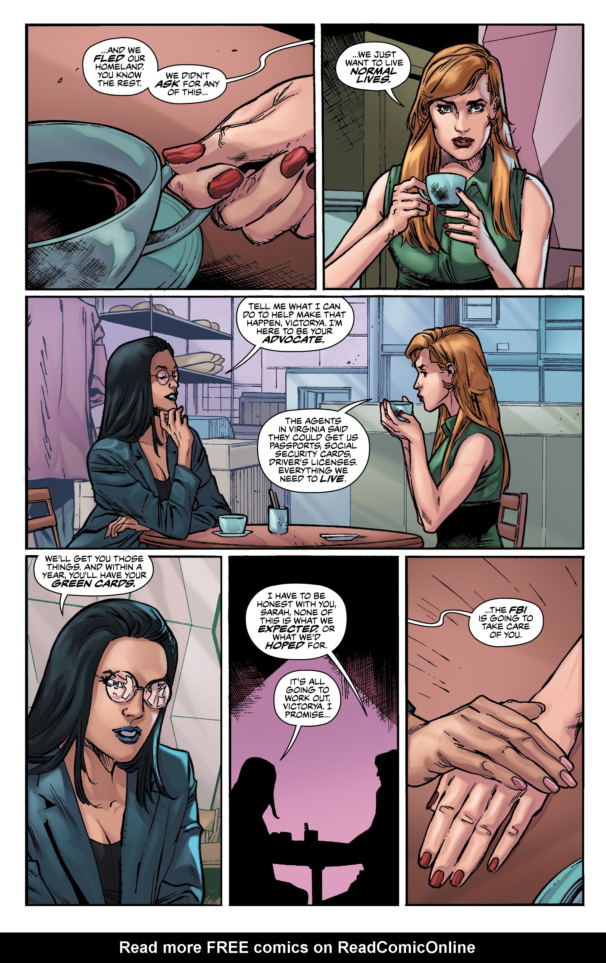 Read online Almost American comic -  Issue #3 - 11