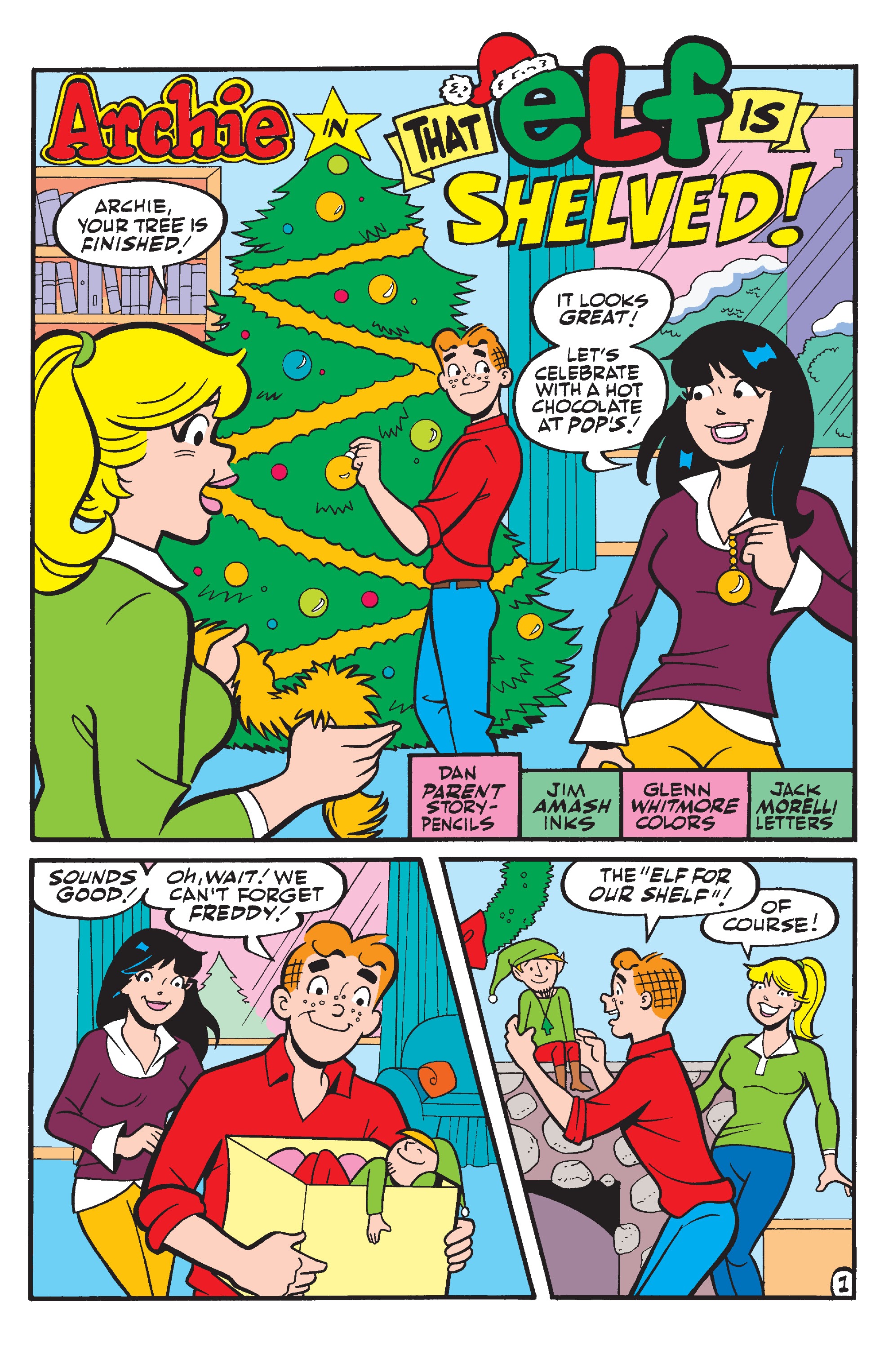 Read online Archie Christmas Spectacular (2021) comic -  Issue # Full - 13